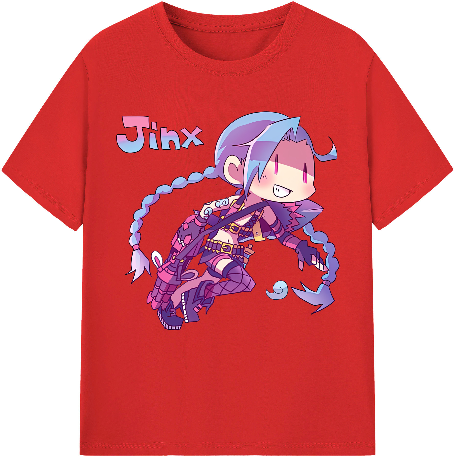 （画像用） リーグ・オブ・レジェンド League of Legends LOL レディースカジュアルプリントTシャツ（綿100％）