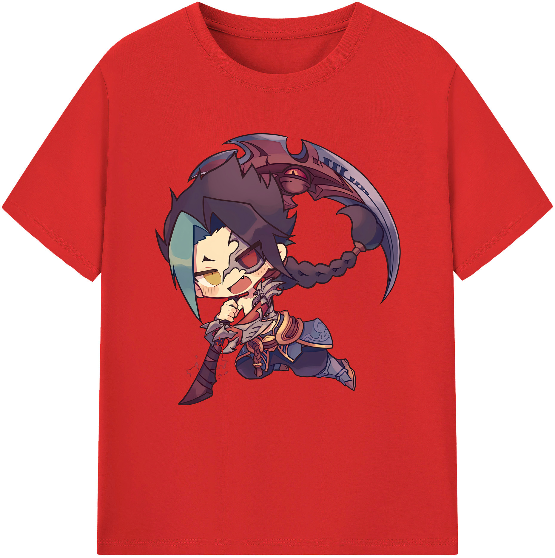 （画像用） リーグ・オブ・レジェンド League of Legends LOL レディースカジュアルプリントTシャツ（綿100％）
