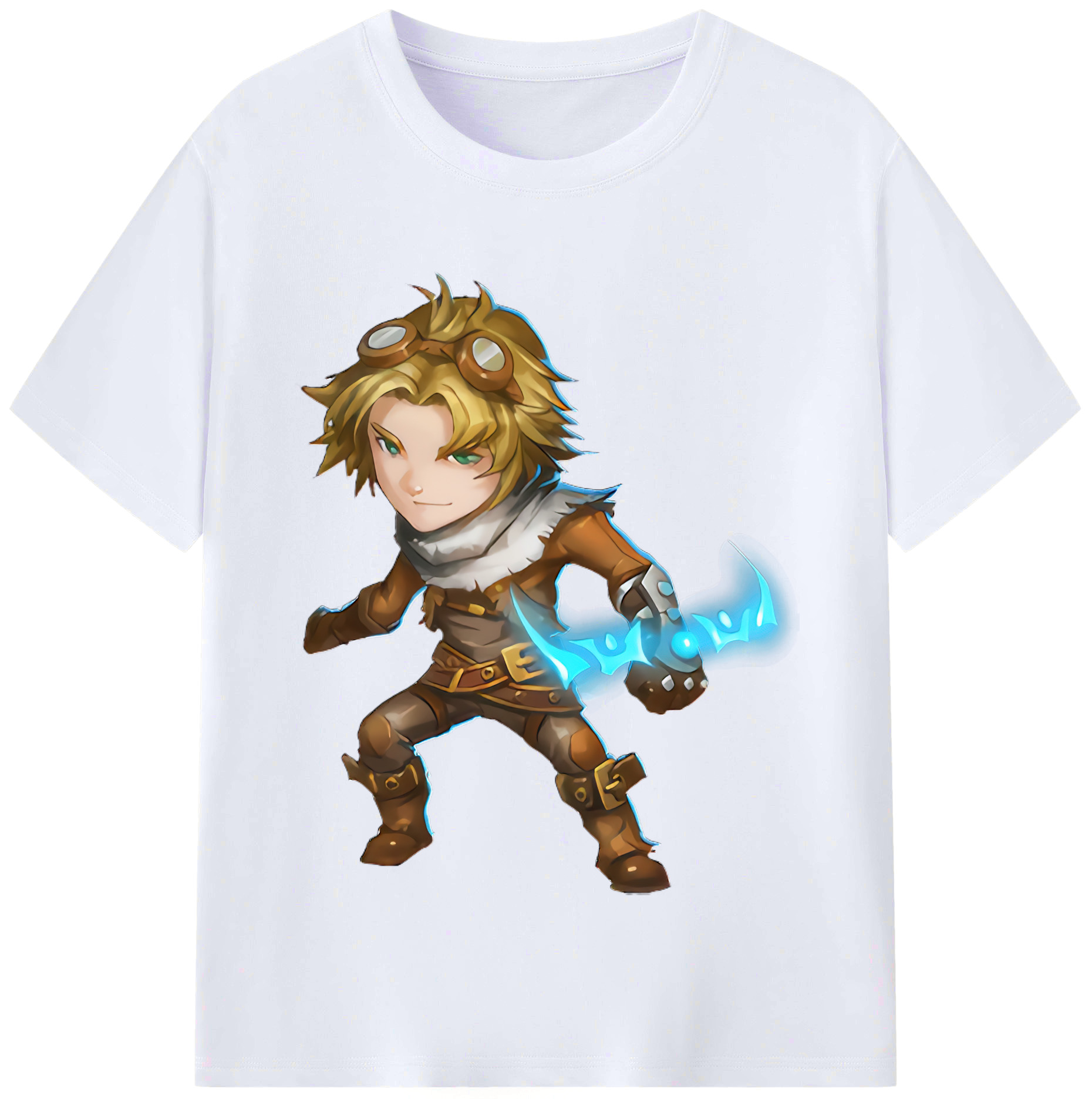 （画像用） リーグ・オブ・レジェンド League of Legends LOL レディースカジュアルプリントTシャツ（綿100％）