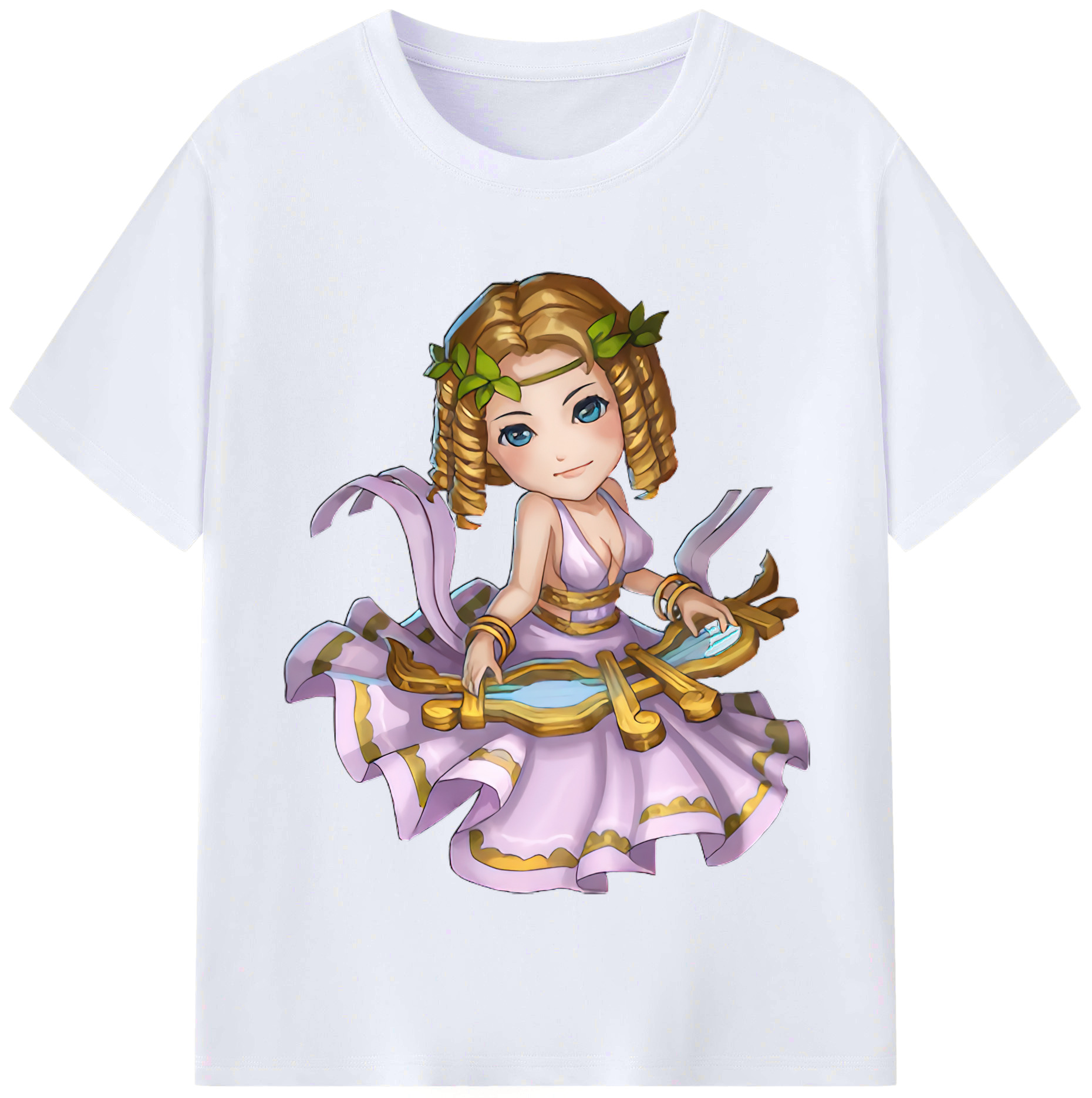 （画像用） リーグ・オブ・レジェンド League of Legends LOL レディースカジュアルプリントTシャツ（綿100％）