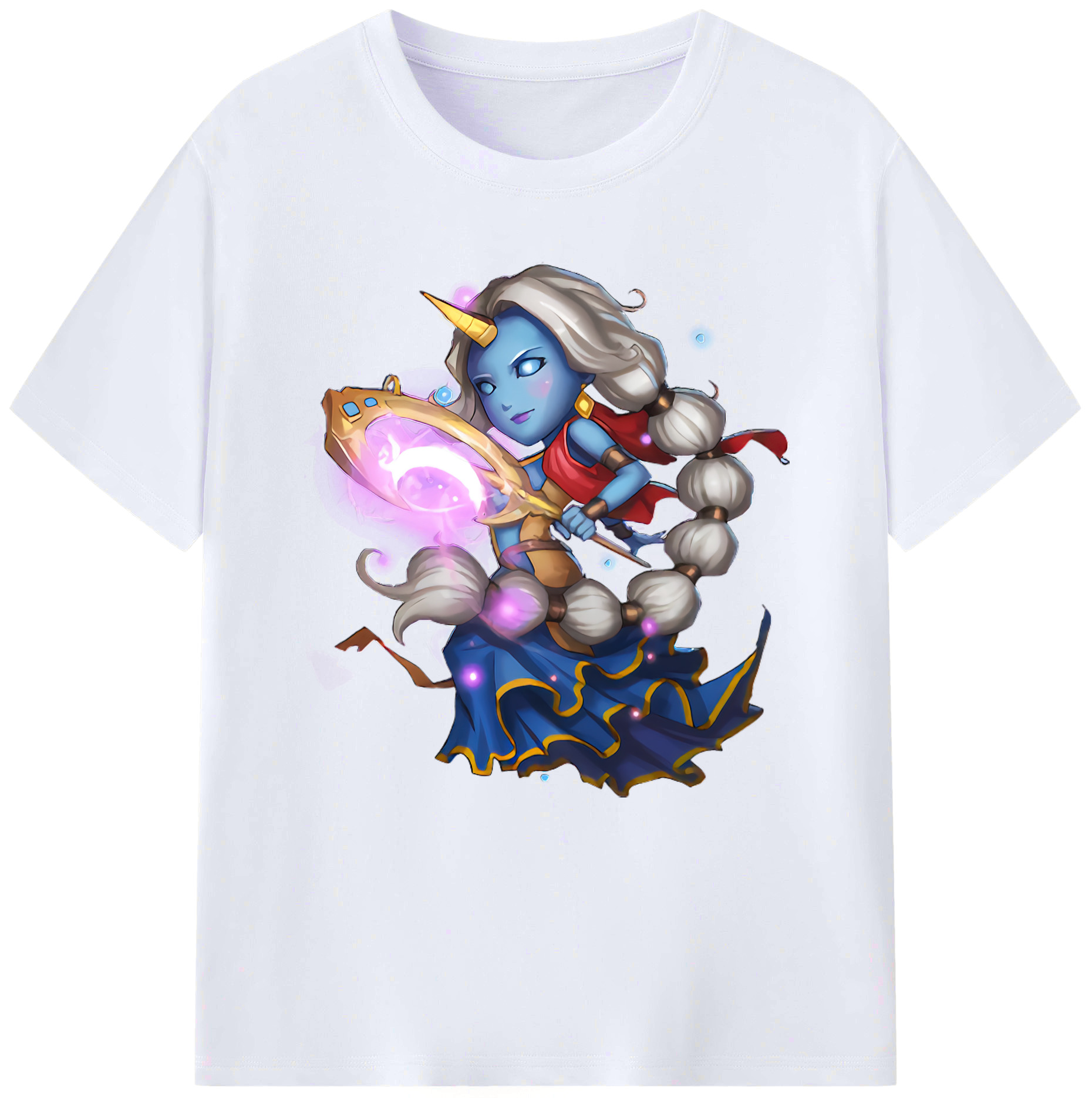 （画像用） リーグ・オブ・レジェンド League of Legends LOL レディースカジュアルプリントTシャツ（綿100％）