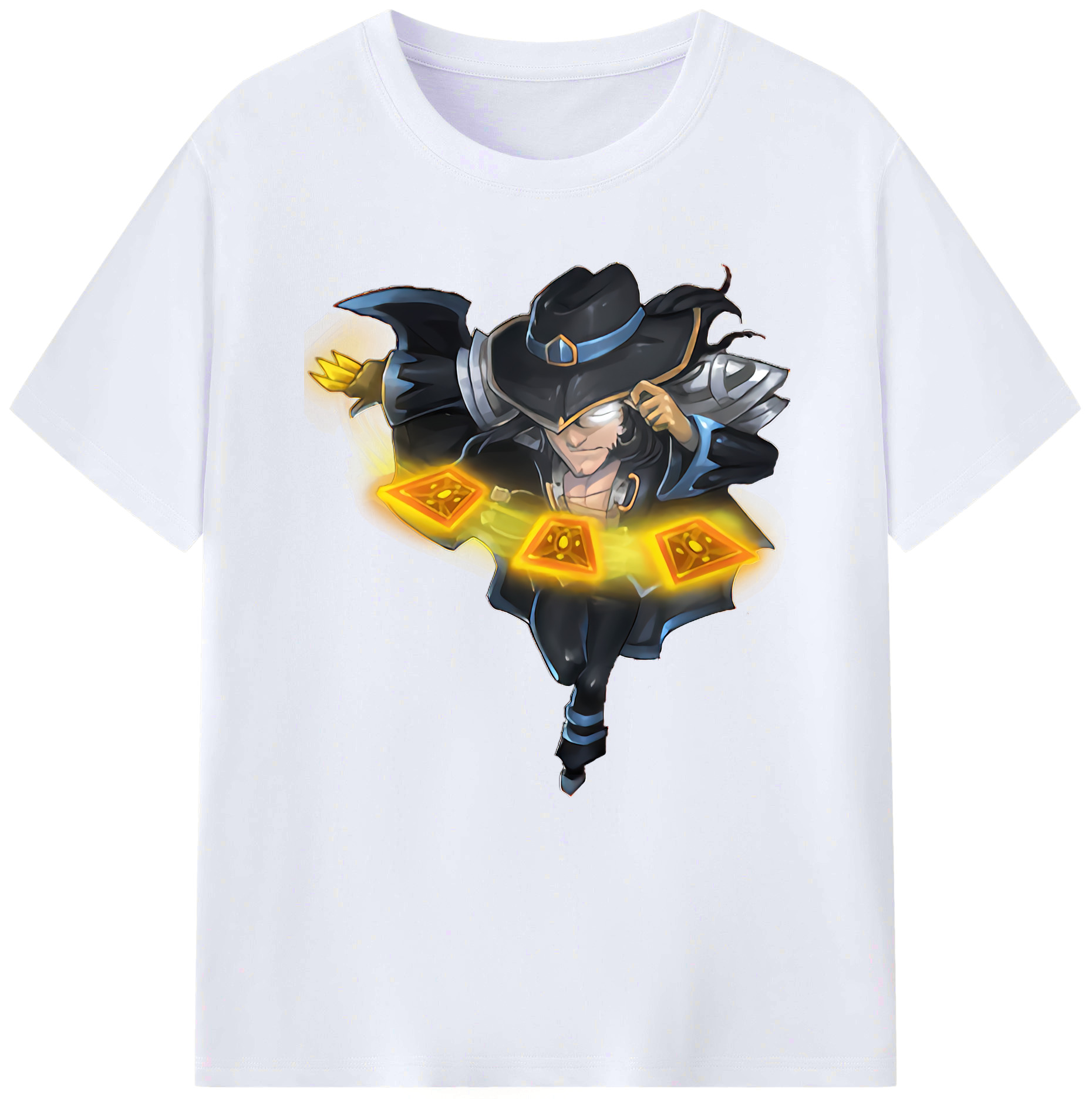 （画像用） リーグ・オブ・レジェンド League of Legends LOL レディースカジュアルプリントTシャツ（綿100％）
