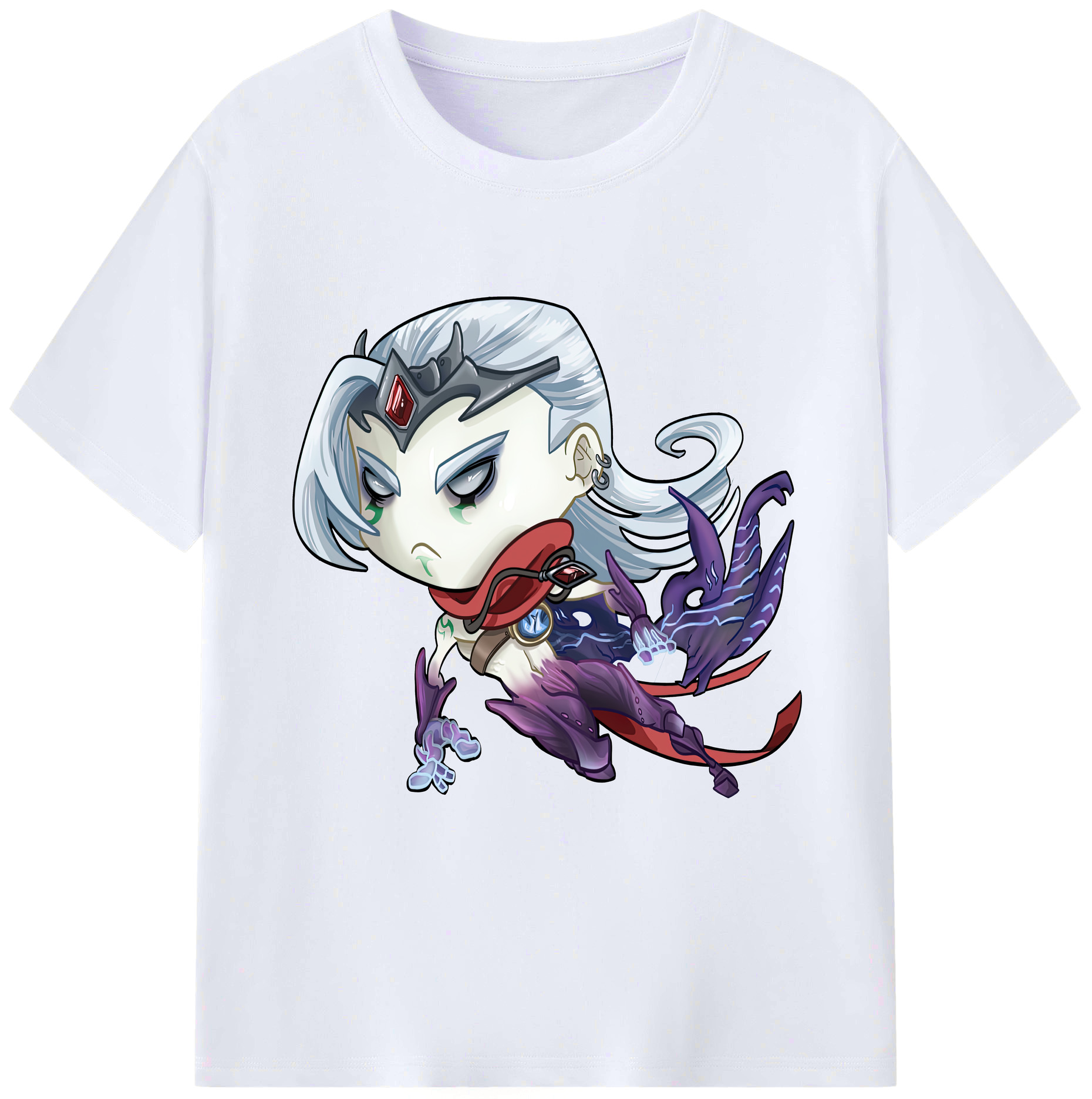 リーグ・オブ・レジェンド League of Legends LOL レディースカジュアルプリントTシャツ（綿100％）