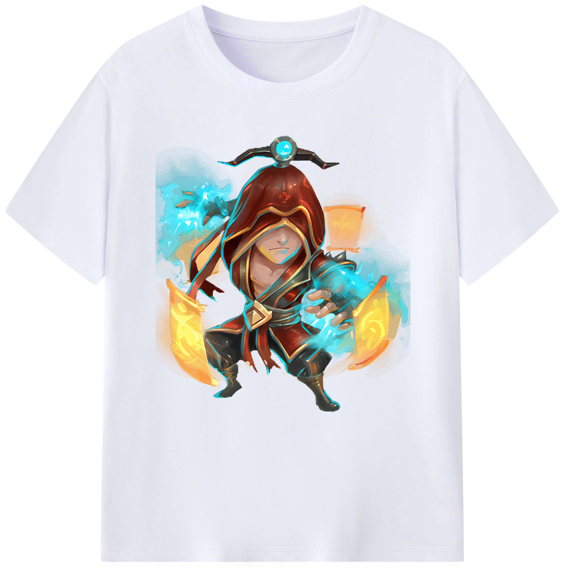 （画像用） リーグ・オブ・レジェンド League of Legends LOL レディースカジュアルプリントTシャツ（綿100％）
