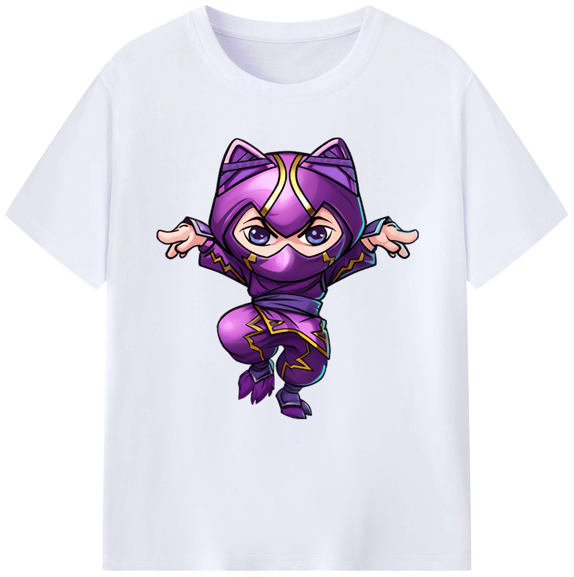 （画像用） リーグ・オブ・レジェンド League of Legends LOL レディースカジュアルプリントTシャツ（綿100％）