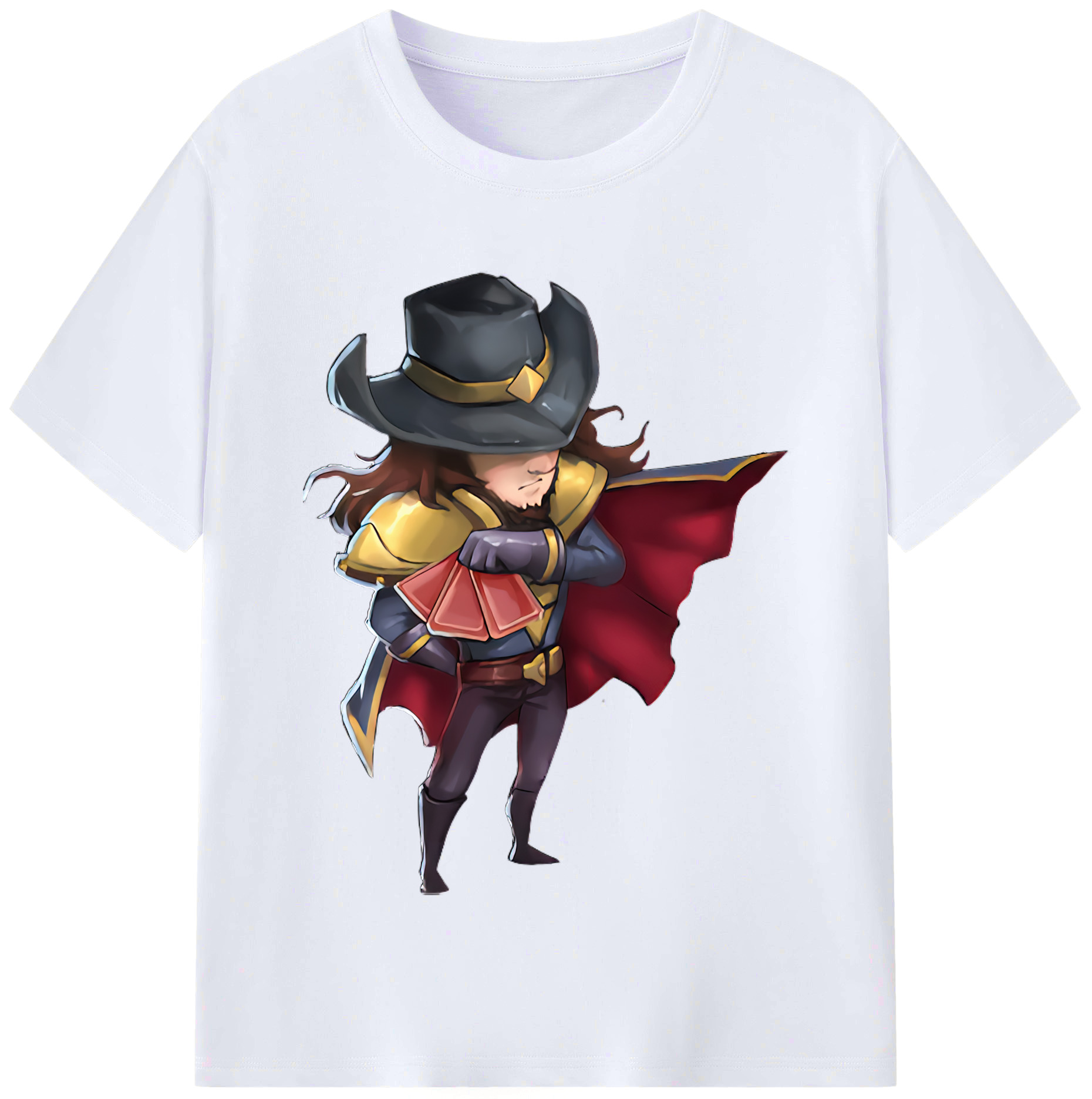 （画像用） リーグ・オブ・レジェンド League of Legends LOL レディースカジュアルプリントTシャツ（綿100％）