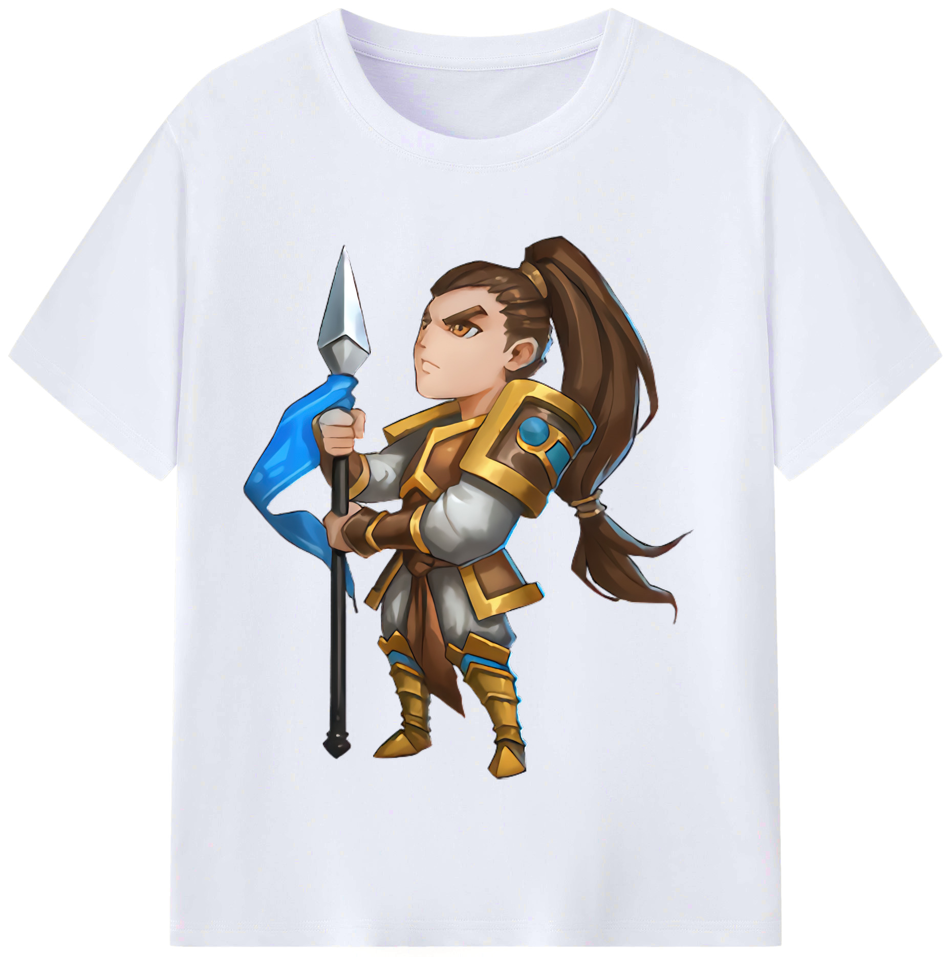 （画像用） リーグ・オブ・レジェンド League of Legends LOL レディースカジュアルプリントTシャツ（綿100％）