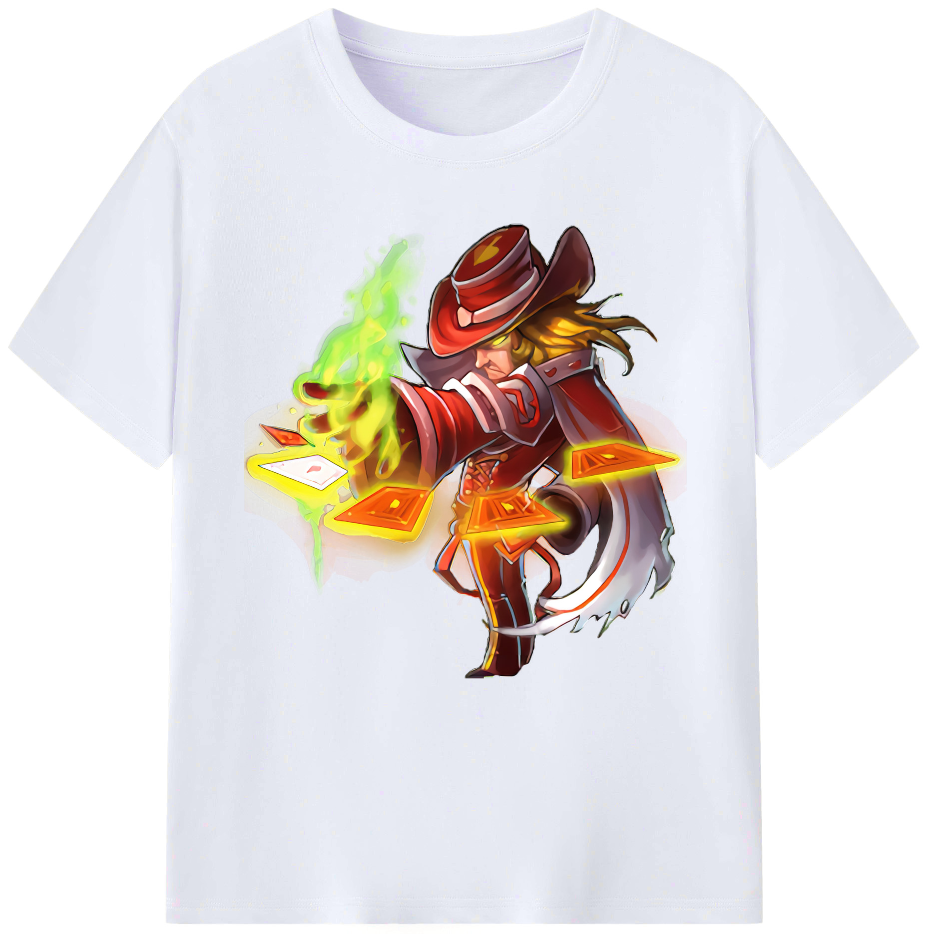 （画像用） リーグ・オブ・レジェンド League of Legends LOL レディースカジュアルプリントTシャツ（綿100％）