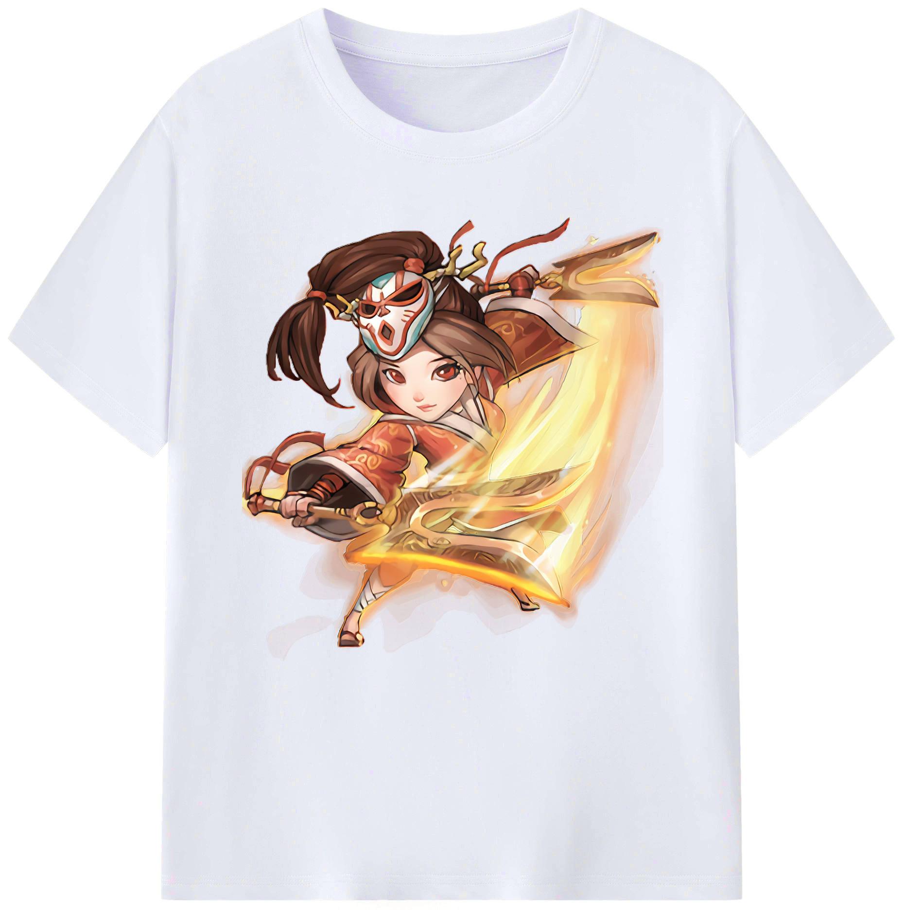 （画像用） リーグ・オブ・レジェンド League of Legends LOL レディースカジュアルプリントTシャツ（綿100％）