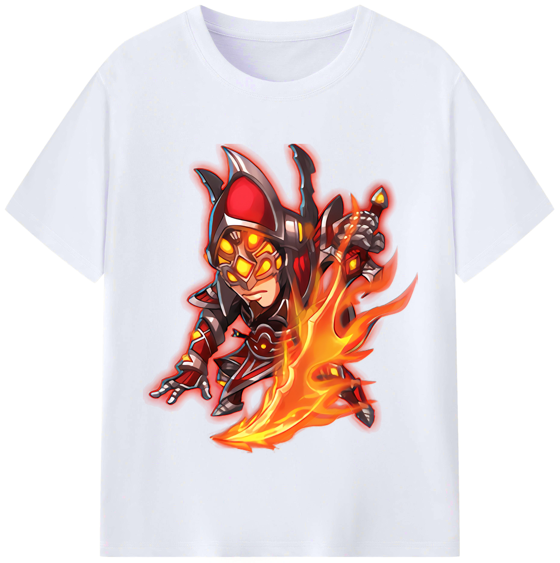（画像用） リーグ・オブ・レジェンド League of Legends LOL レディースカジュアルプリントTシャツ（綿100％）