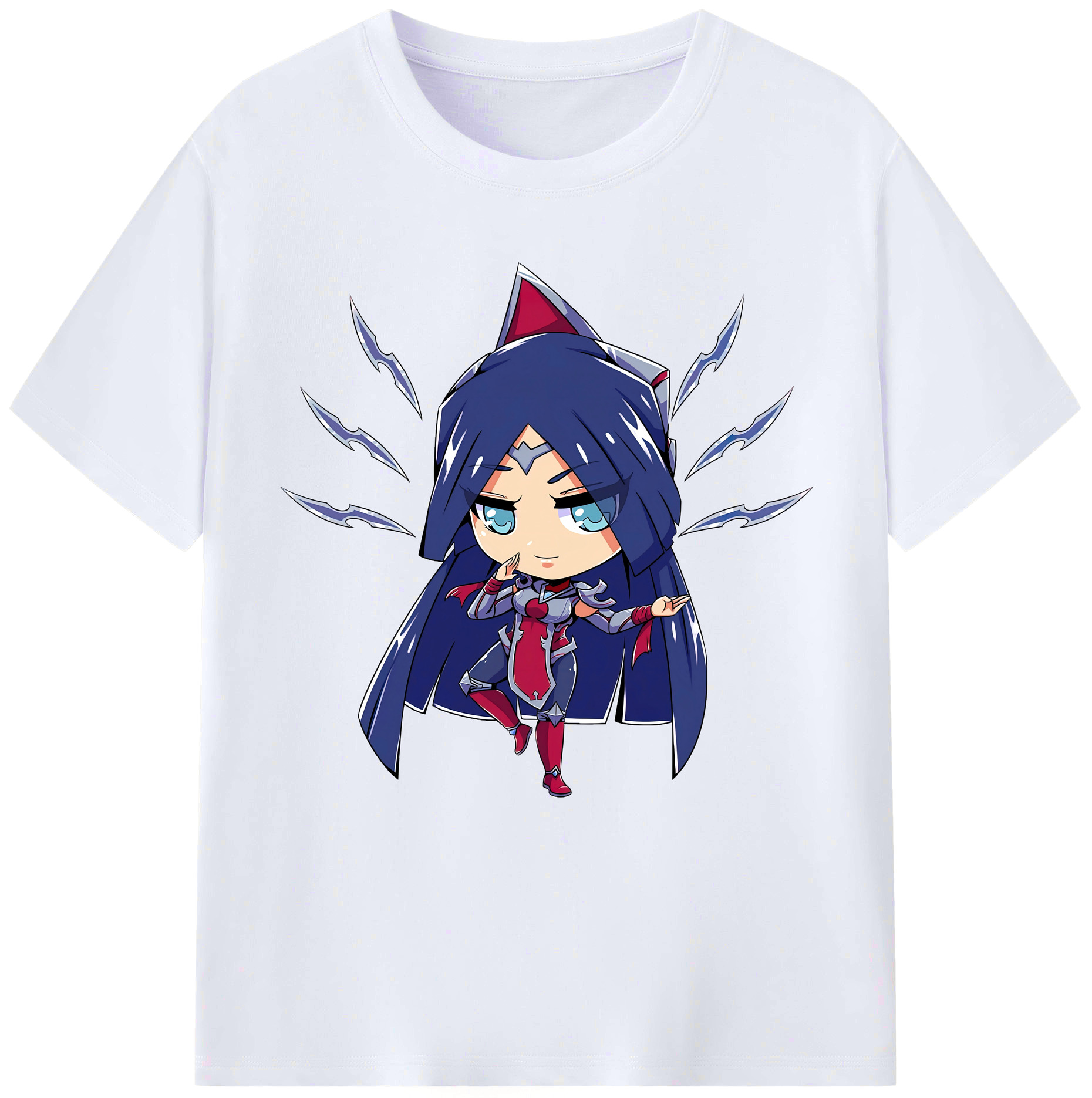 （画像用） リーグ・オブ・レジェンド League of Legends LOL レディースカジュアルプリントTシャツ（綿100％）