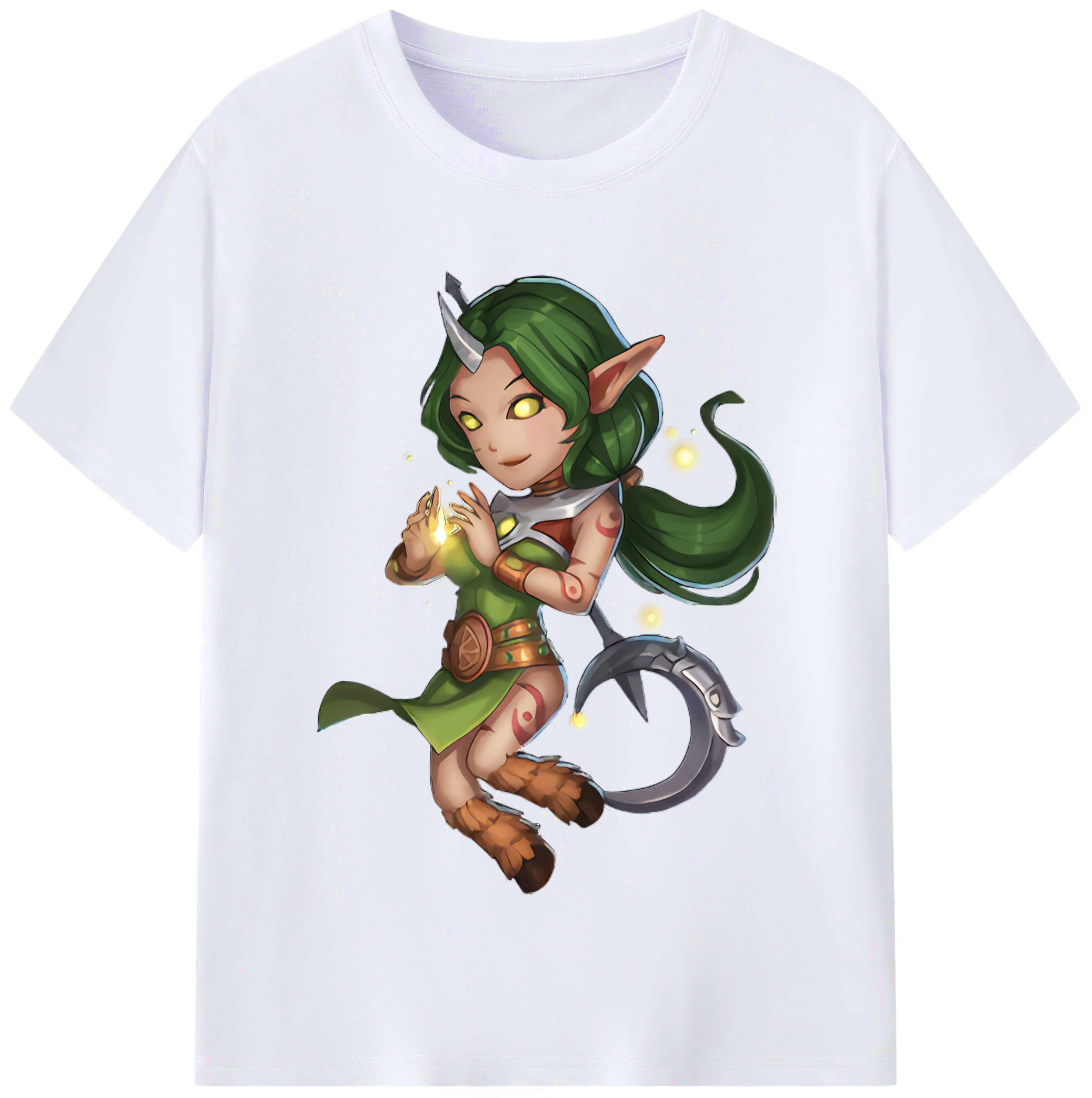 （画像用） リーグ・オブ・レジェンド League of Legends LOL レディースカジュアルプリントTシャツ（綿100％）