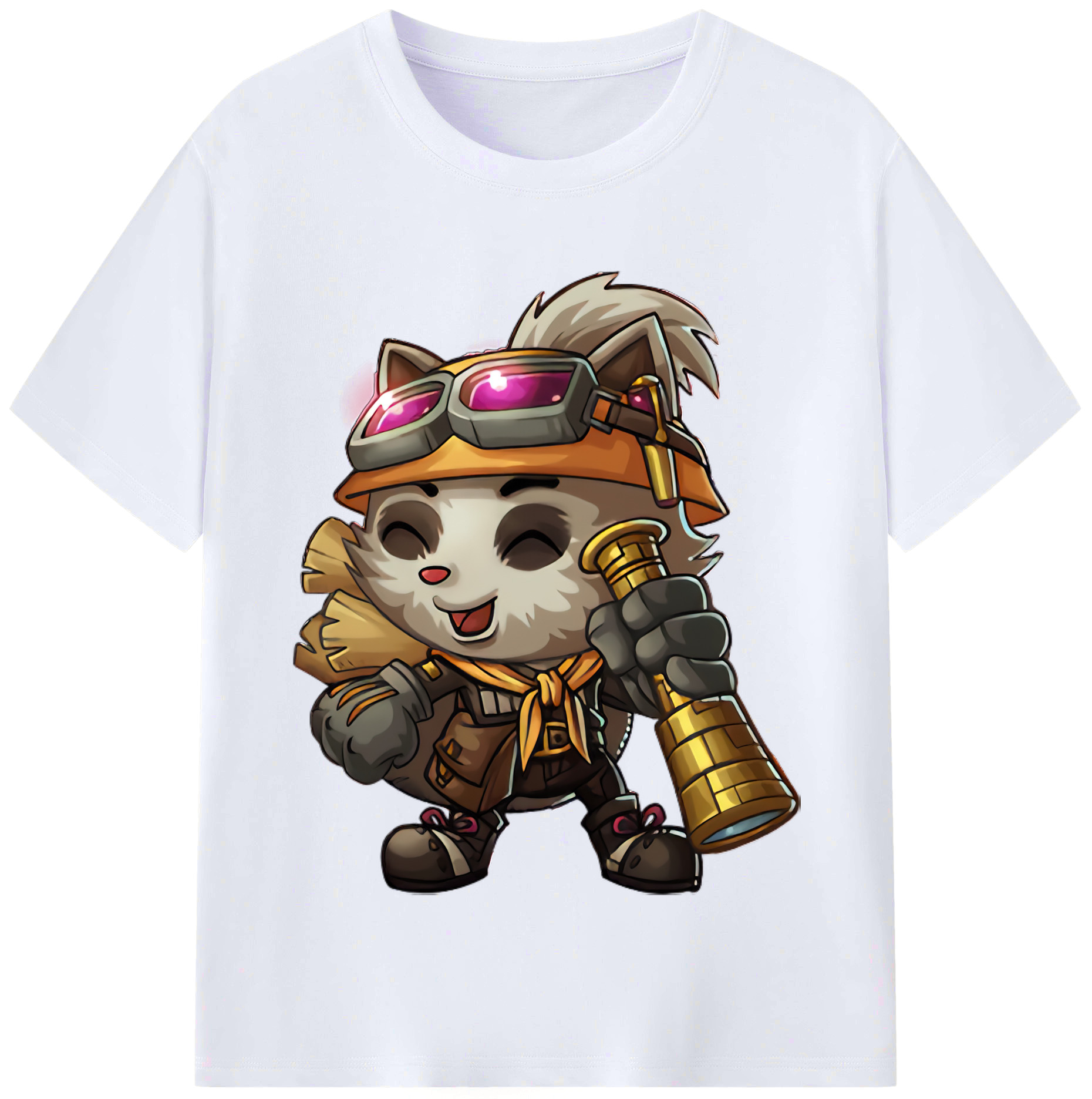 （画像用） リーグ・オブ・レジェンド League of Legends LOL レディースカジュアルプリントTシャツ（綿100％）