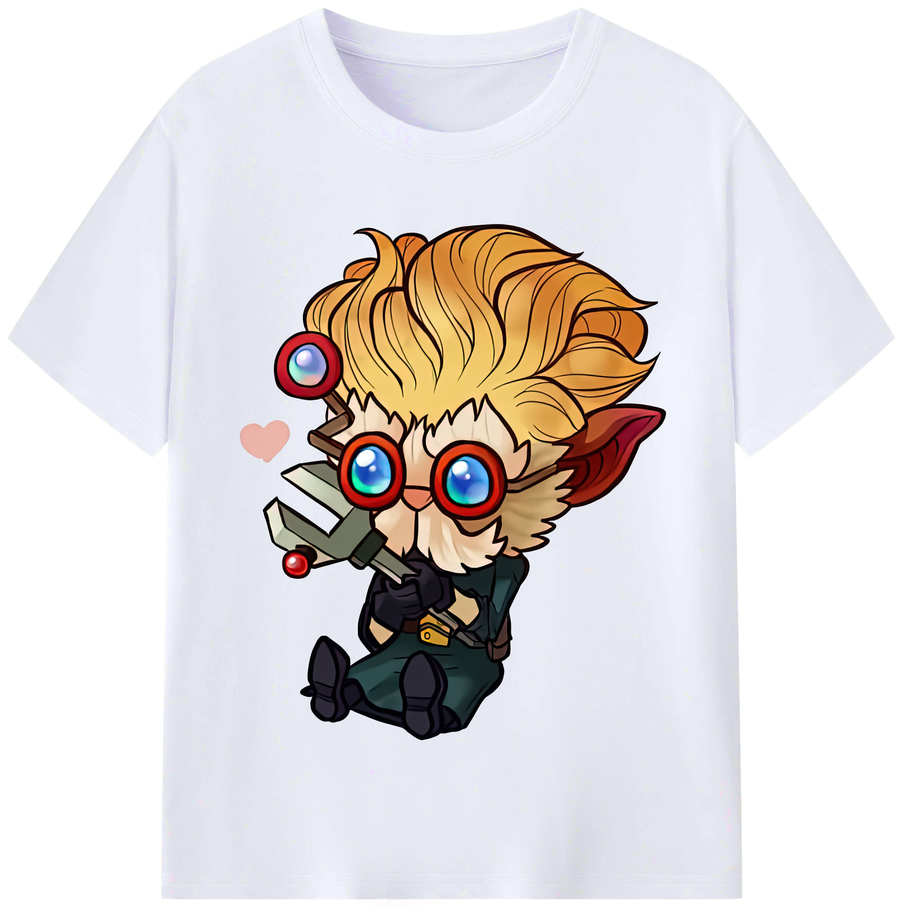 （画像用） リーグ・オブ・レジェンド League of Legends LOL レディースカジュアルプリントTシャツ（綿100％）