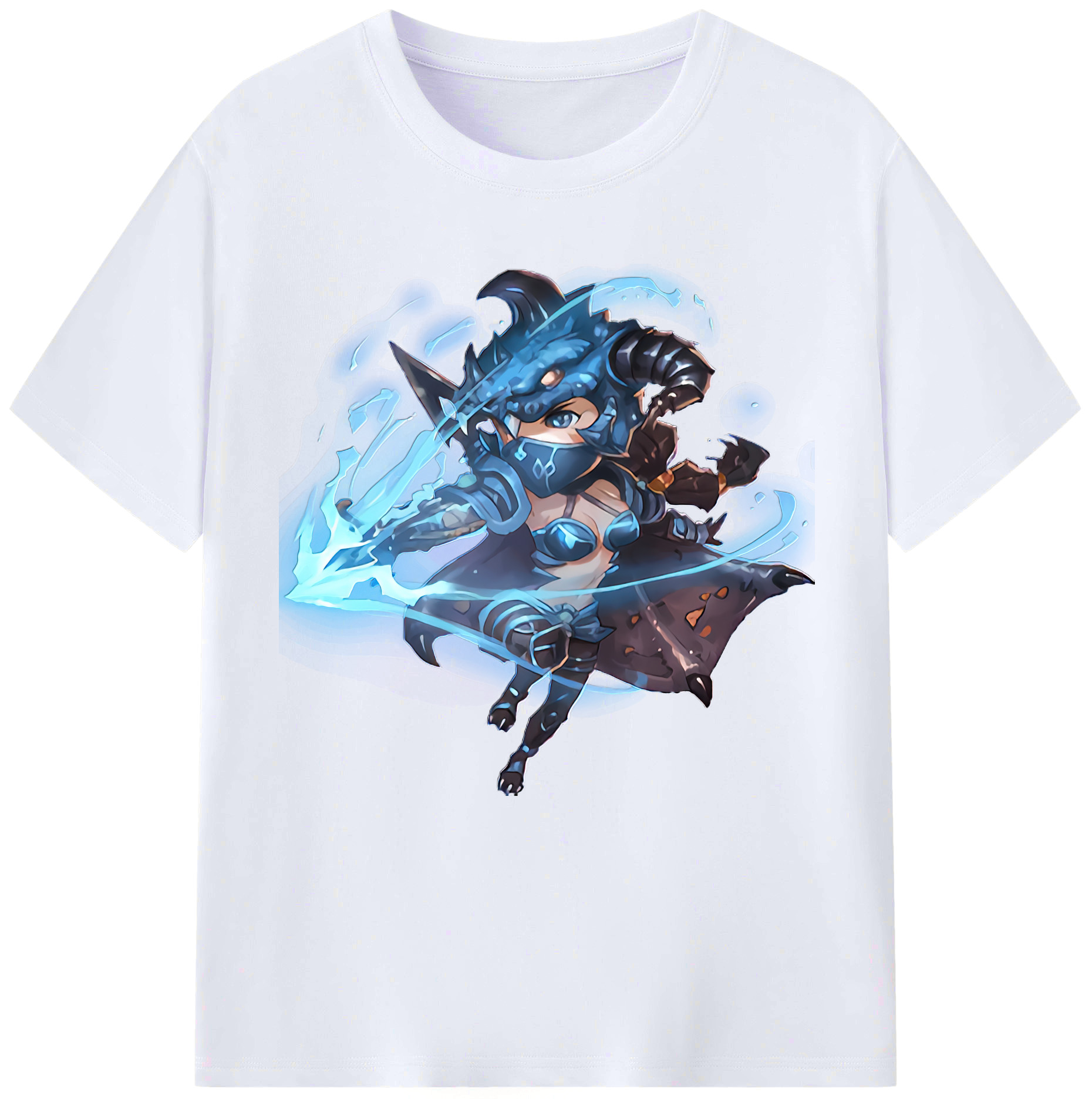 （画像用） リーグ・オブ・レジェンド League of Legends LOL レディースカジュアルプリントTシャツ（綿100％）