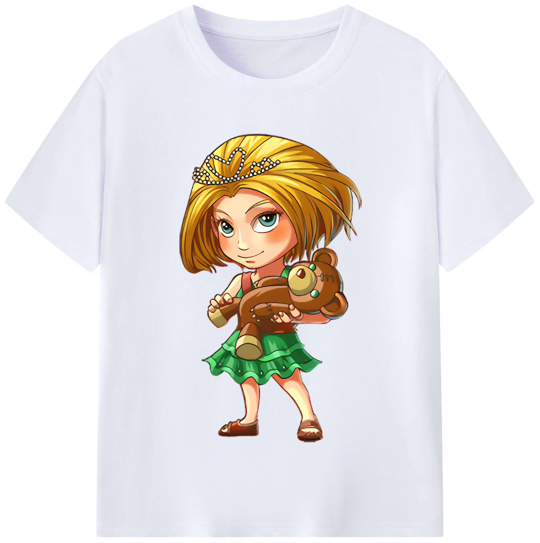 （画像用） リーグ・オブ・レジェンド League of Legends LOL レディースカジュアルプリントTシャツ（綿100％）