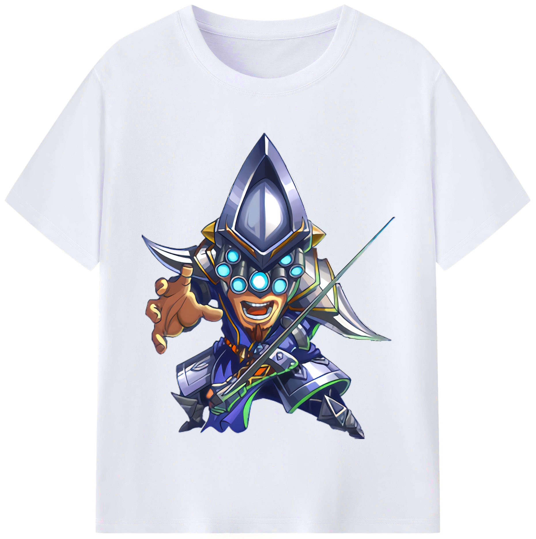 （画像用） リーグ・オブ・レジェンド League of Legends LOL レディースカジュアルプリントTシャツ（綿100％）