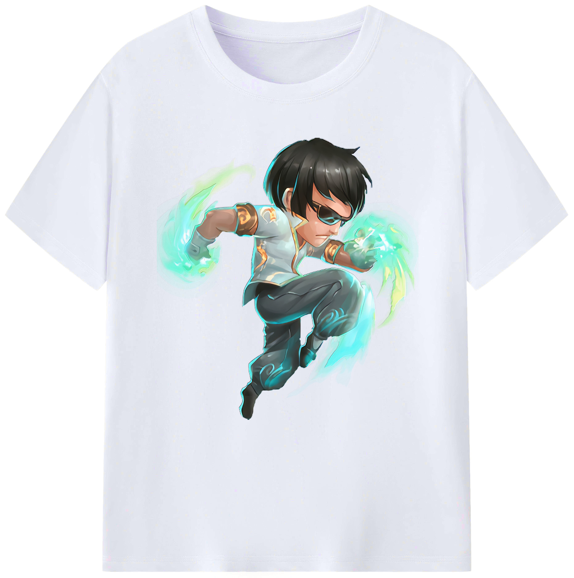 （画像用） リーグ・オブ・レジェンド League of Legends LOL レディースカジュアルプリントTシャツ（綿100％）