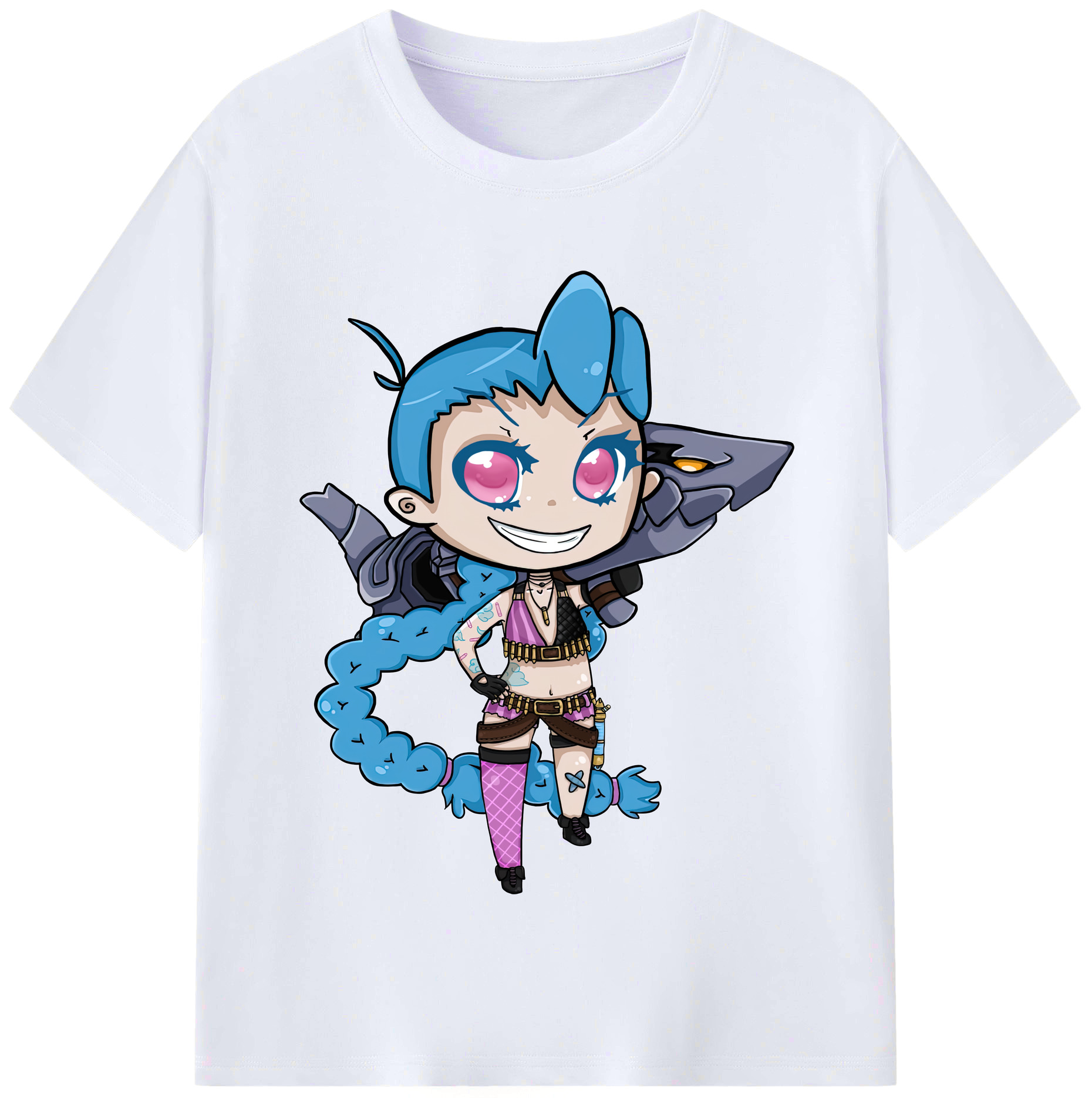 リーグ・オブ・レジェンド League of Legends LOL レディースカジュアルプリントTシャツ（綿100％）