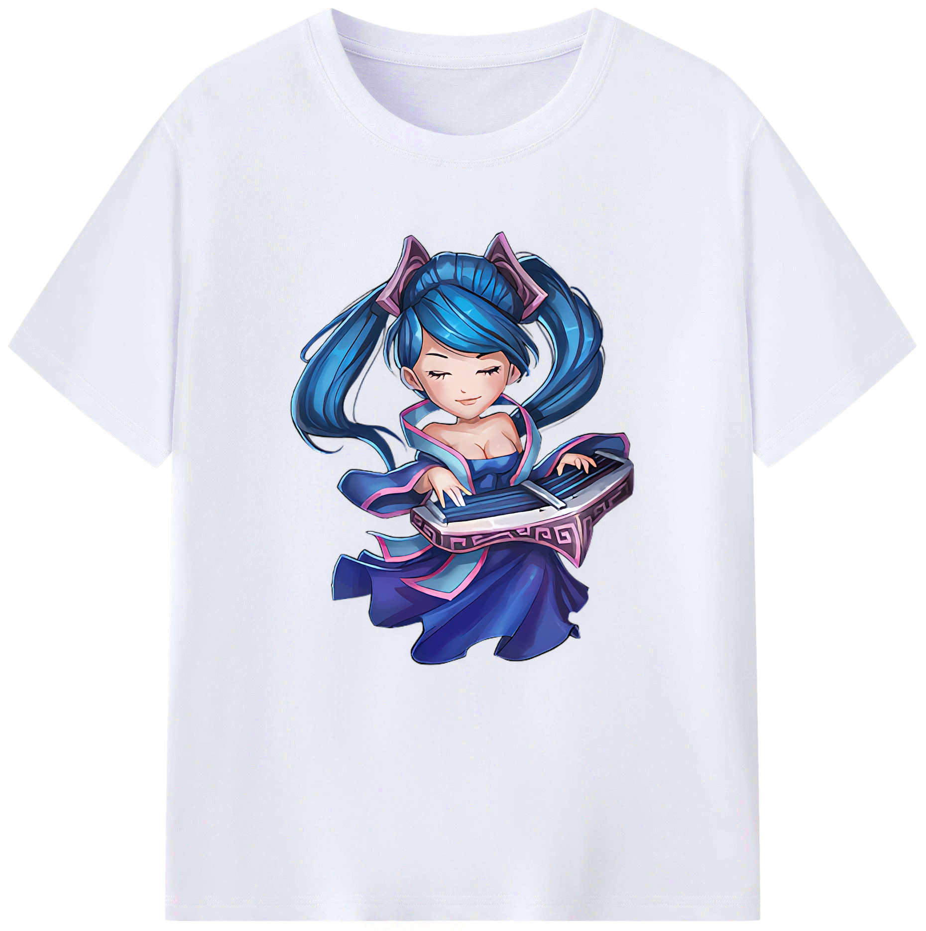 （画像用） リーグ・オブ・レジェンド League of Legends LOL レディースカジュアルプリントTシャツ（綿100％）