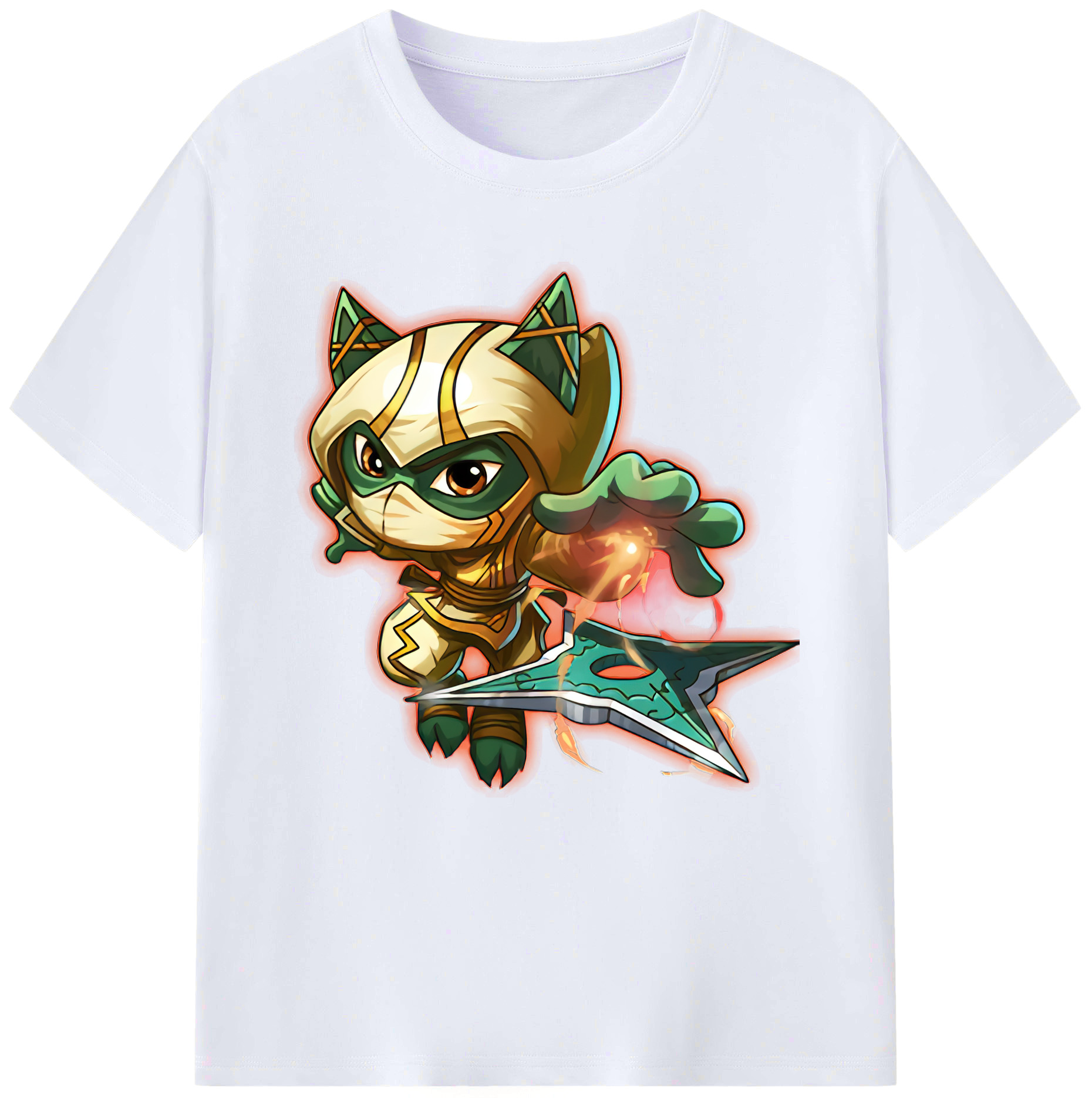 （画像用） リーグ・オブ・レジェンド League of Legends LOL レディースカジュアルプリントTシャツ（綿100％）