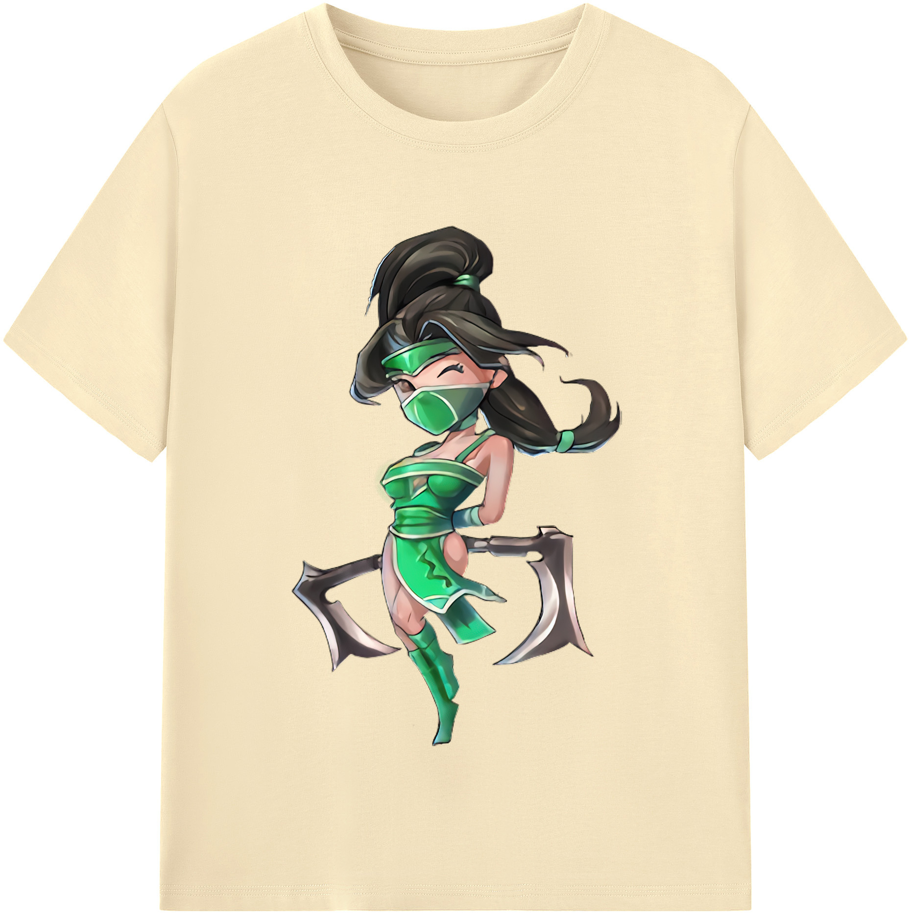 リーグ・オブ・レジェンド League of Legends LOL 綿100％半袖Tシャツ（フロントプリント）
