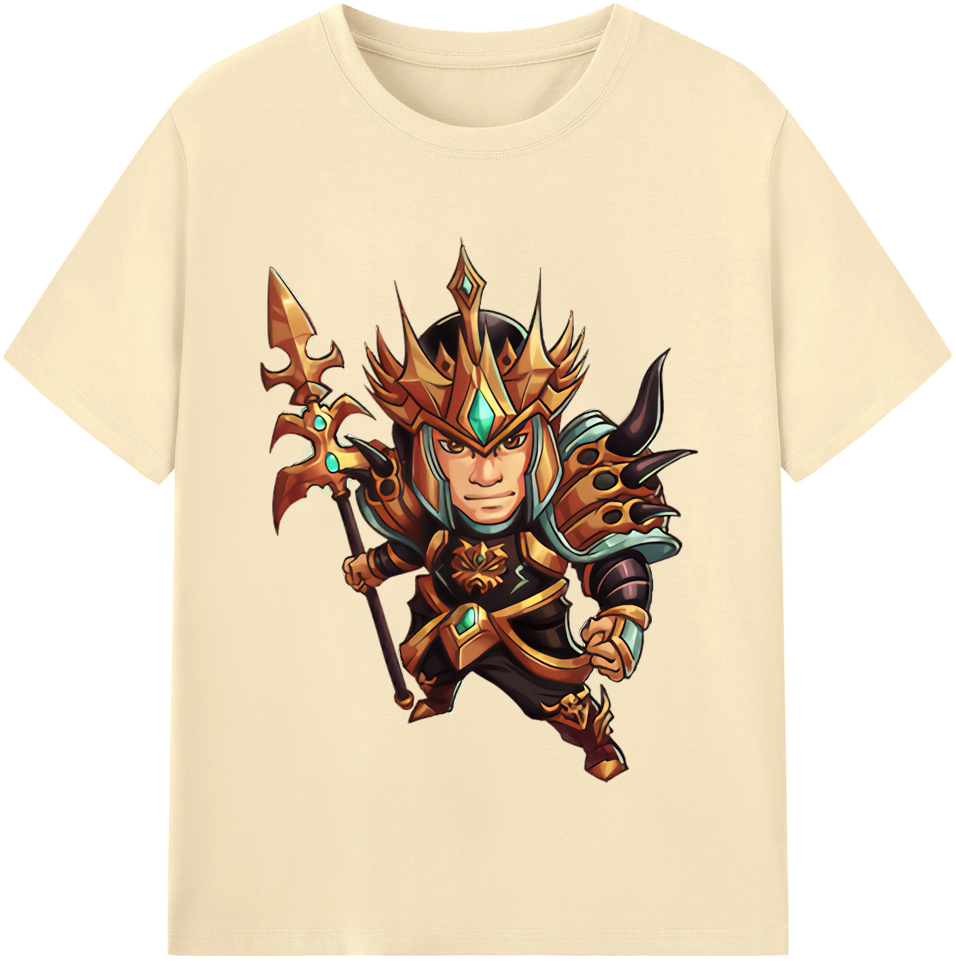 リーグ・オブ・レジェンド League of Legends LOL 綿100％半袖Tシャツ（フロントプリント）