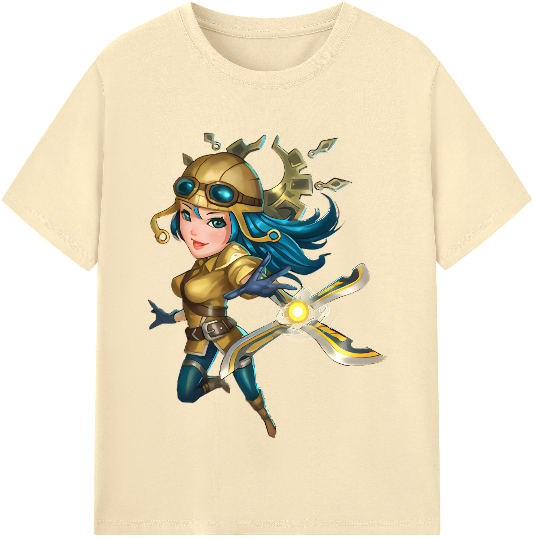 リーグ・オブ・レジェンド League of Legends LOL 綿100％半袖Tシャツ（フロントプリント）