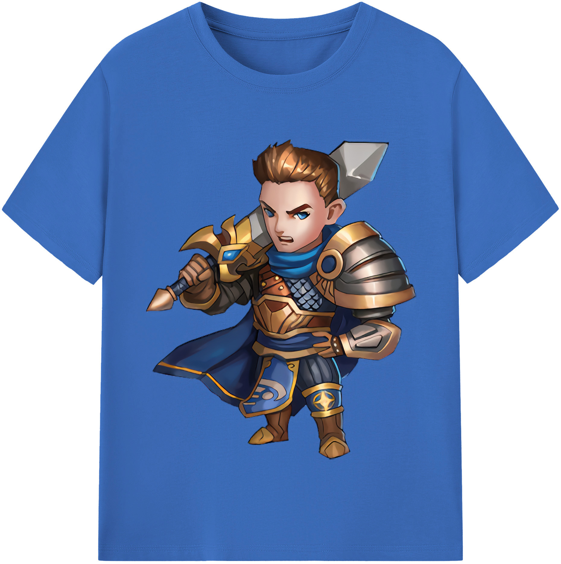 リーグ・オブ・レジェンド League of Legends LOL 綿100％半袖Tシャツ（フロントプリント）