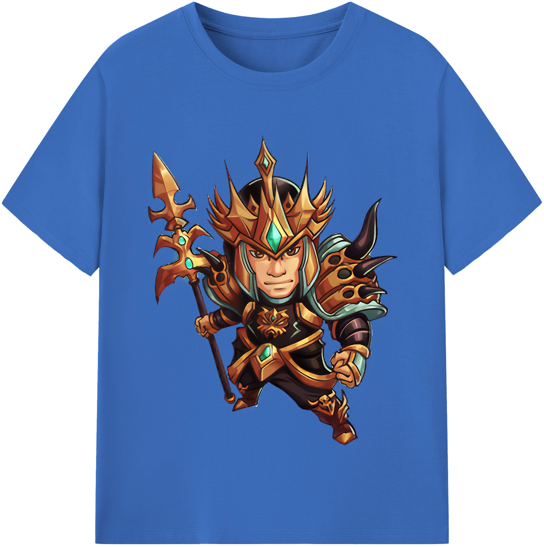 リーグ・オブ・レジェンド League of Legends LOL 綿100％半袖Tシャツ（フロントプリント）