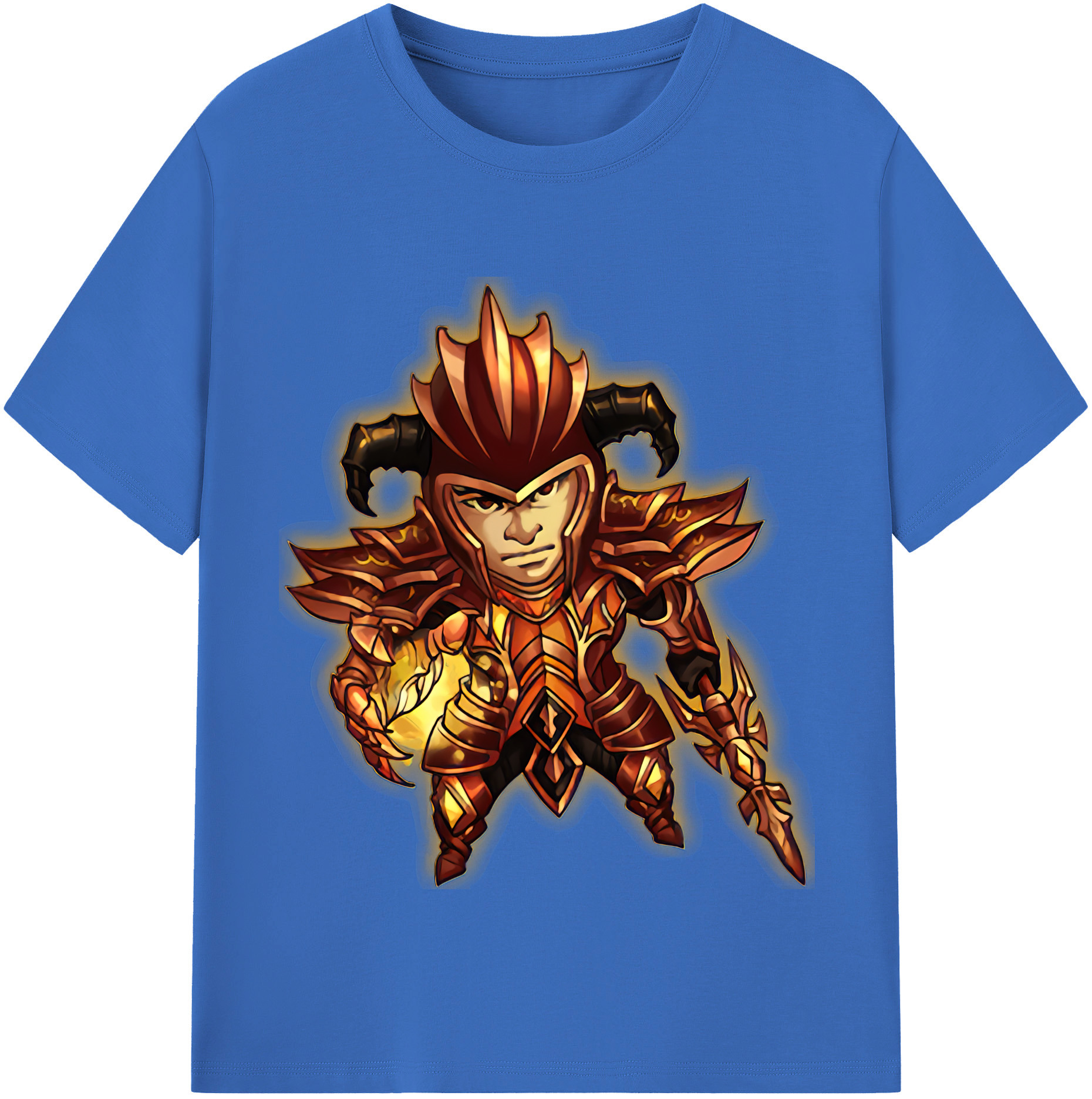 リーグ・オブ・レジェンド League of Legends LOL 綿100％半袖Tシャツ（フロントプリント）