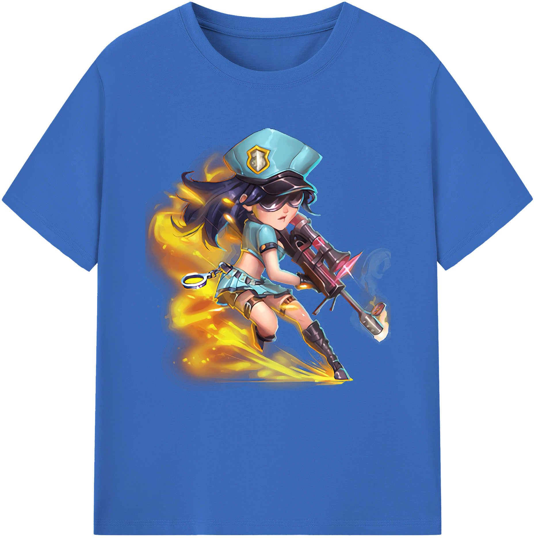 リーグ・オブ・レジェンド League of Legends LOL 綿100％半袖Tシャツ（フロントプリント）