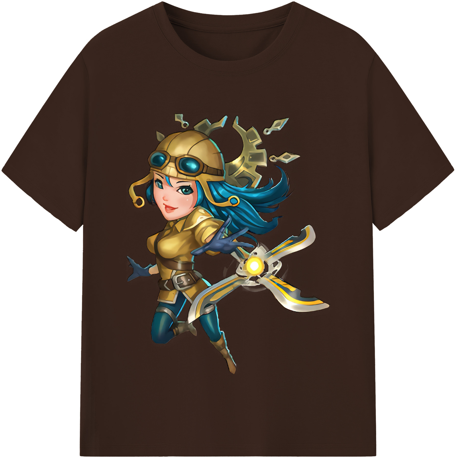 リーグ・オブ・レジェンド League of Legends LOL 綿100％半袖Tシャツ（フロントプリント）