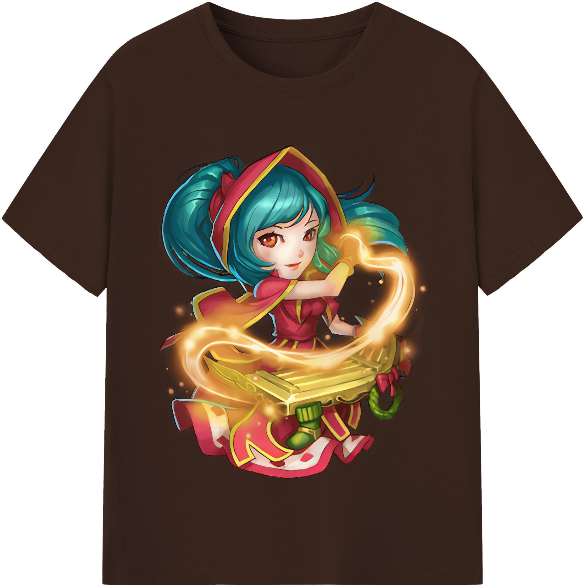 リーグ・オブ・レジェンド League of Legends LOL 綿100％半袖Tシャツ（フロントプリント）