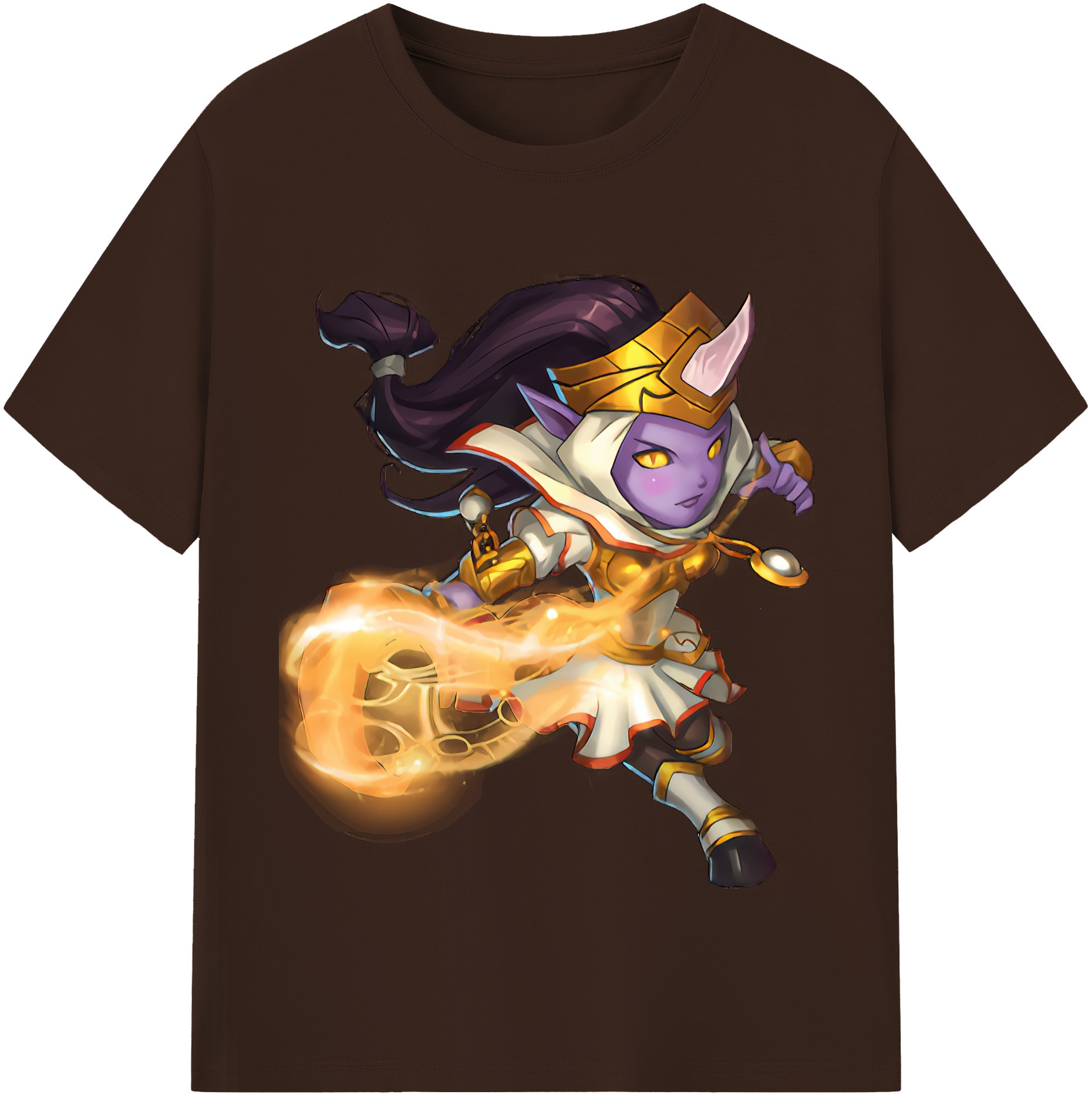 リーグ・オブ・レジェンド League of Legends LOL 綿100％半袖Tシャツ（フロントプリント）