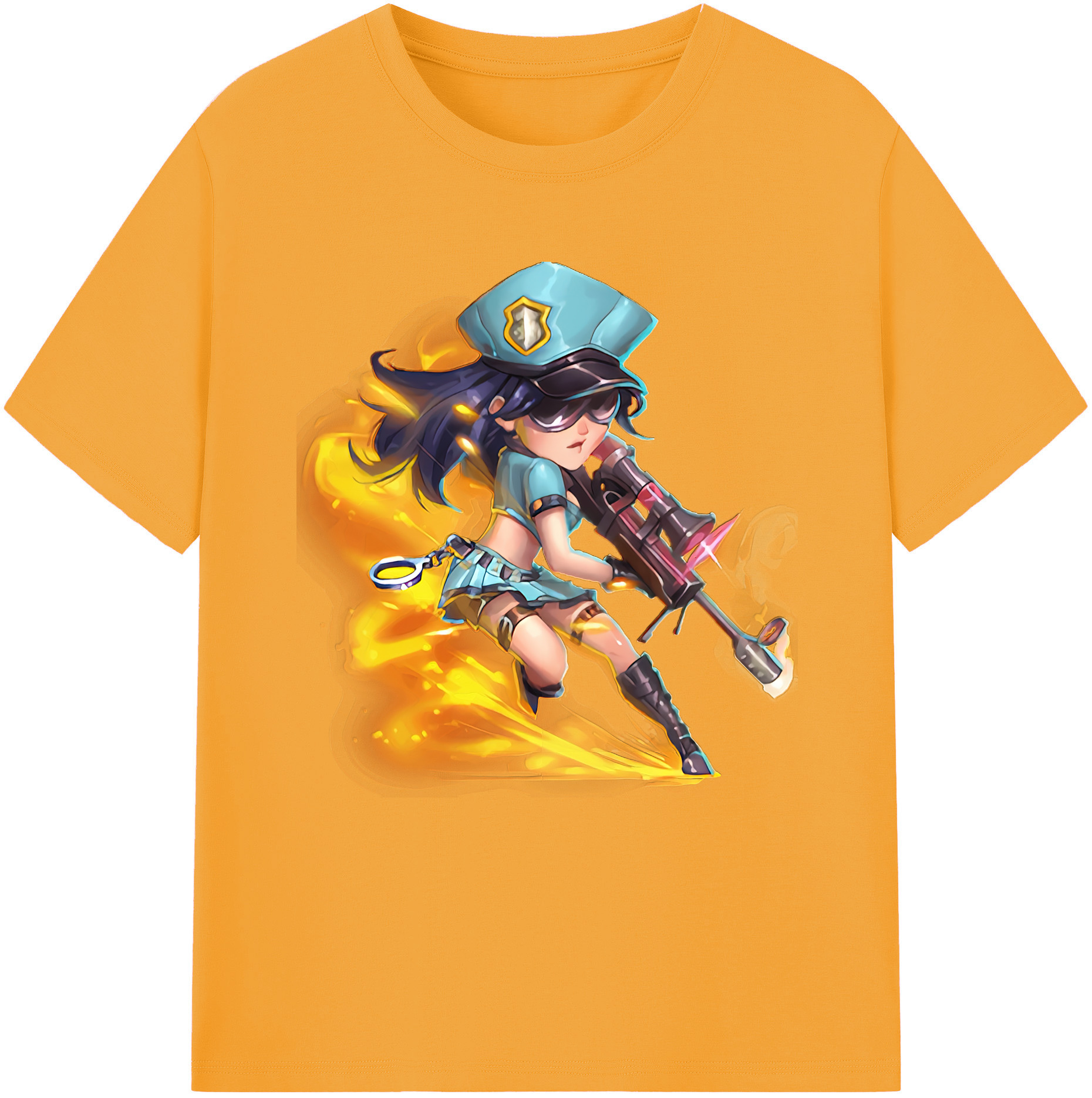 リーグ・オブ・レジェンド League of Legends LOL 綿100％半袖Tシャツ（フロントプリント）