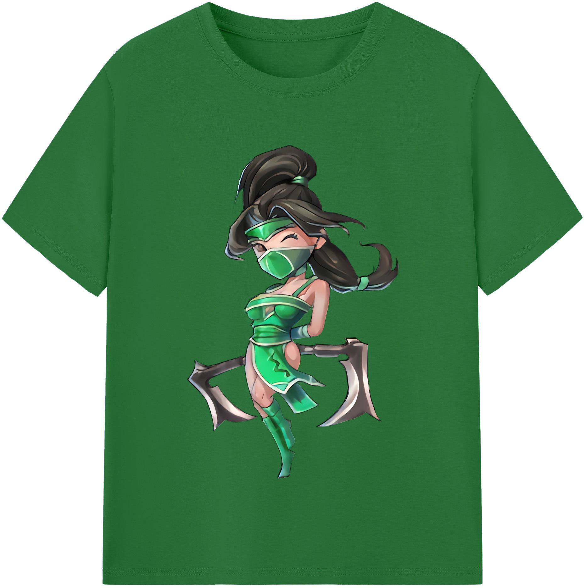 リーグ・オブ・レジェンド League of Legends LOL 綿100％半袖Tシャツ（フロントプリント）