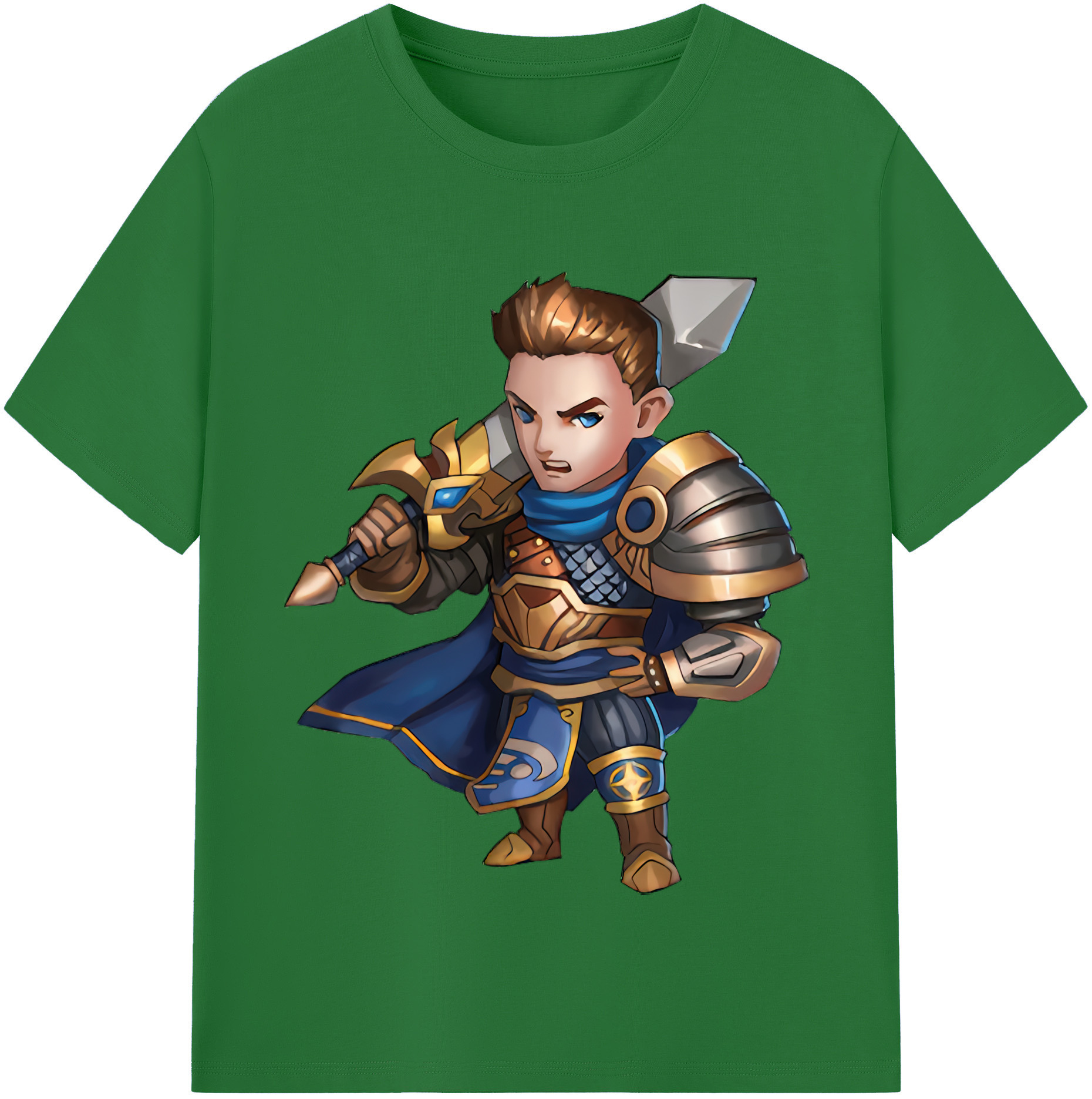 リーグ・オブ・レジェンド League of Legends LOL 綿100％半袖Tシャツ（フロントプリント）