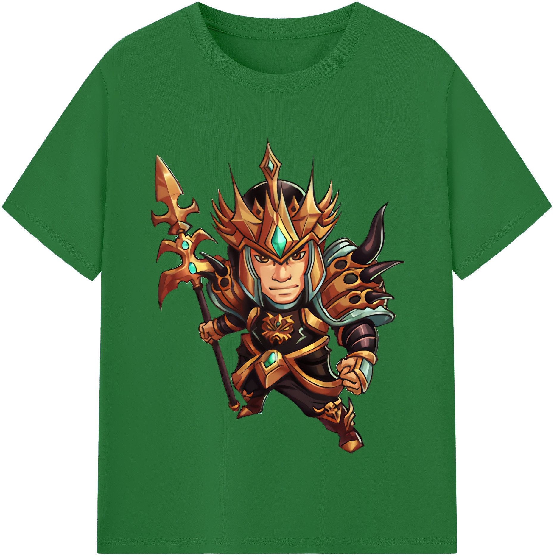 リーグ・オブ・レジェンド League of Legends LOL 綿100％半袖Tシャツ（フロントプリント）