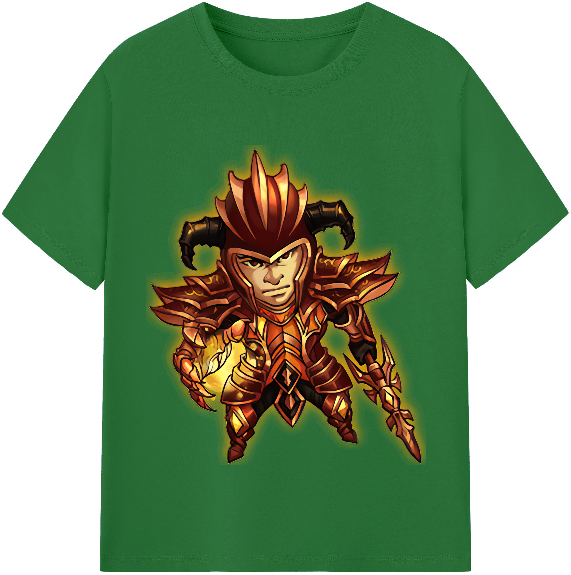 リーグ・オブ・レジェンド League of Legends LOL 綿100％半袖Tシャツ（フロントプリント）