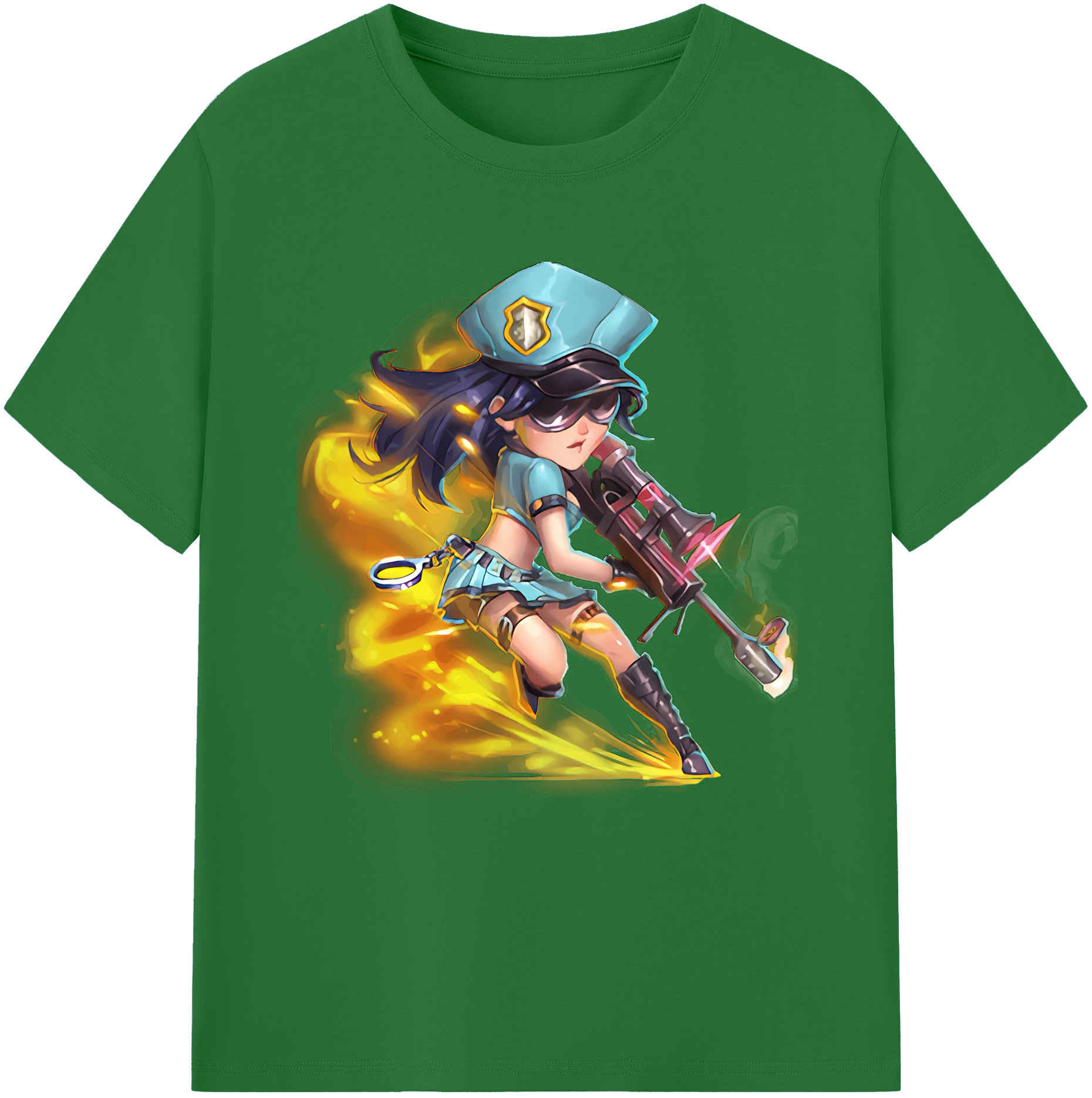 リーグ・オブ・レジェンド League of Legends LOL 綿100％半袖Tシャツ（フロントプリント）