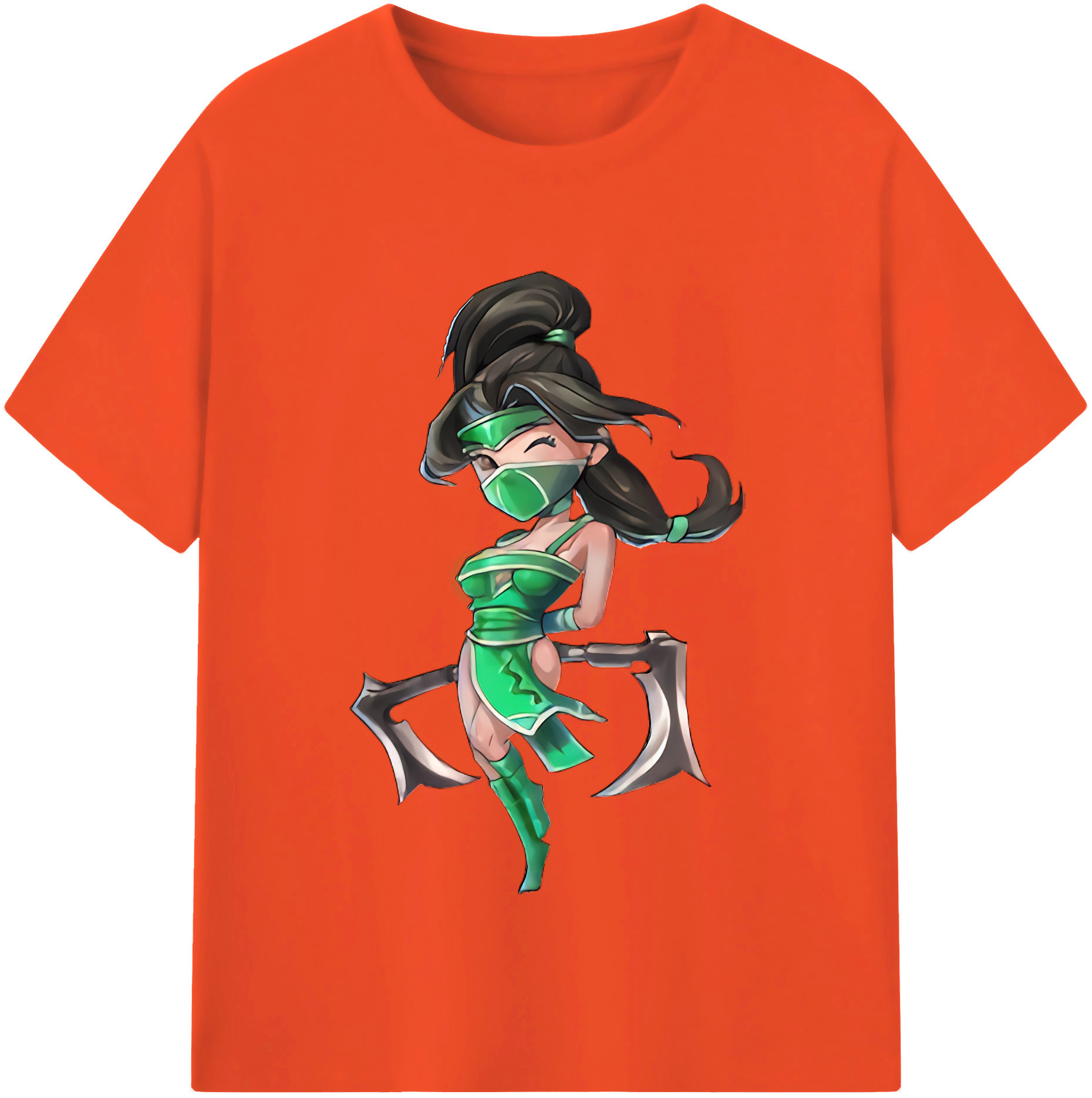 リーグ・オブ・レジェンド League of Legends LOL 綿100％半袖Tシャツ（フロントプリント）