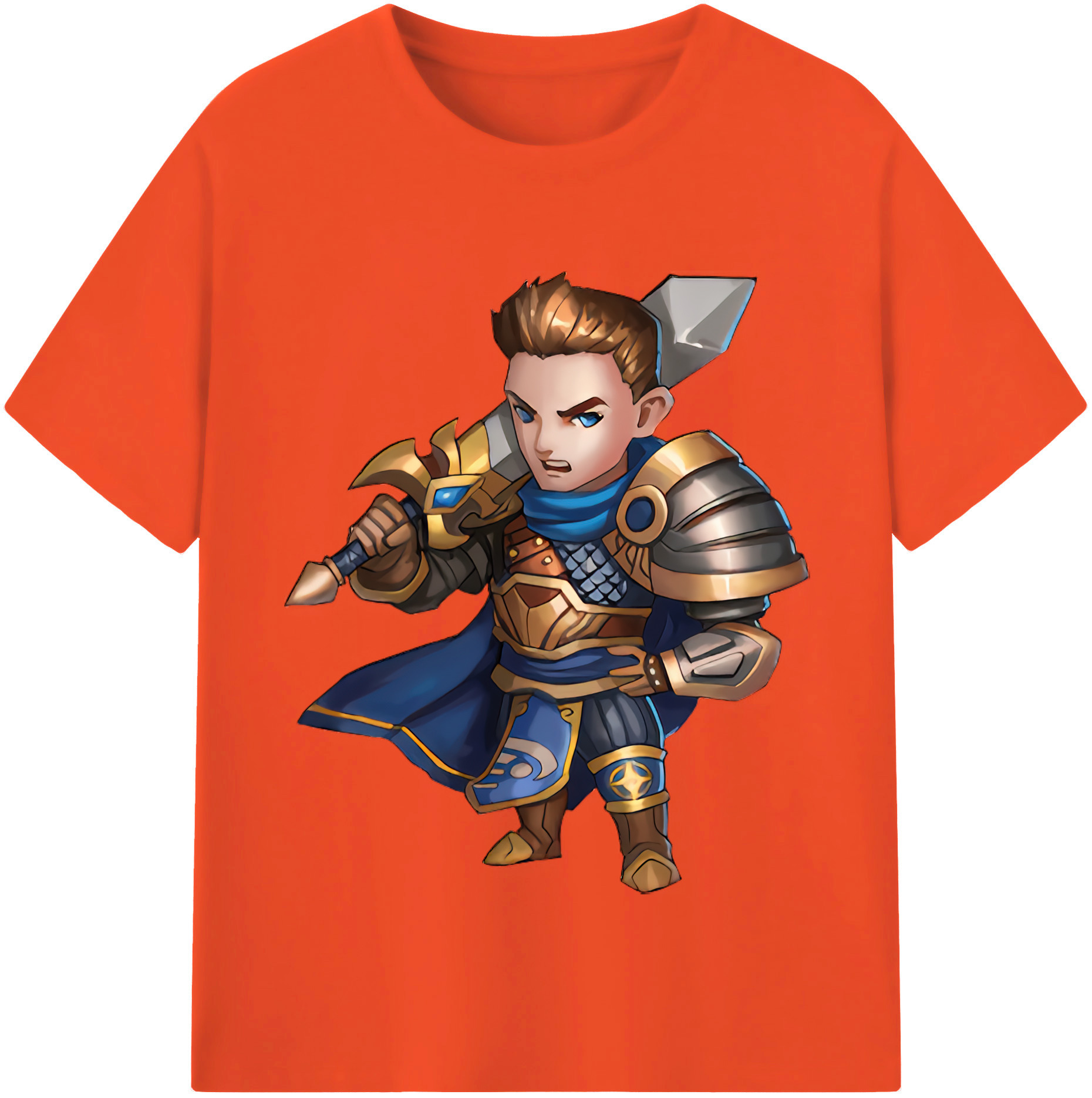リーグ・オブ・レジェンド League of Legends LOL 綿100％半袖Tシャツ（フロントプリント）
