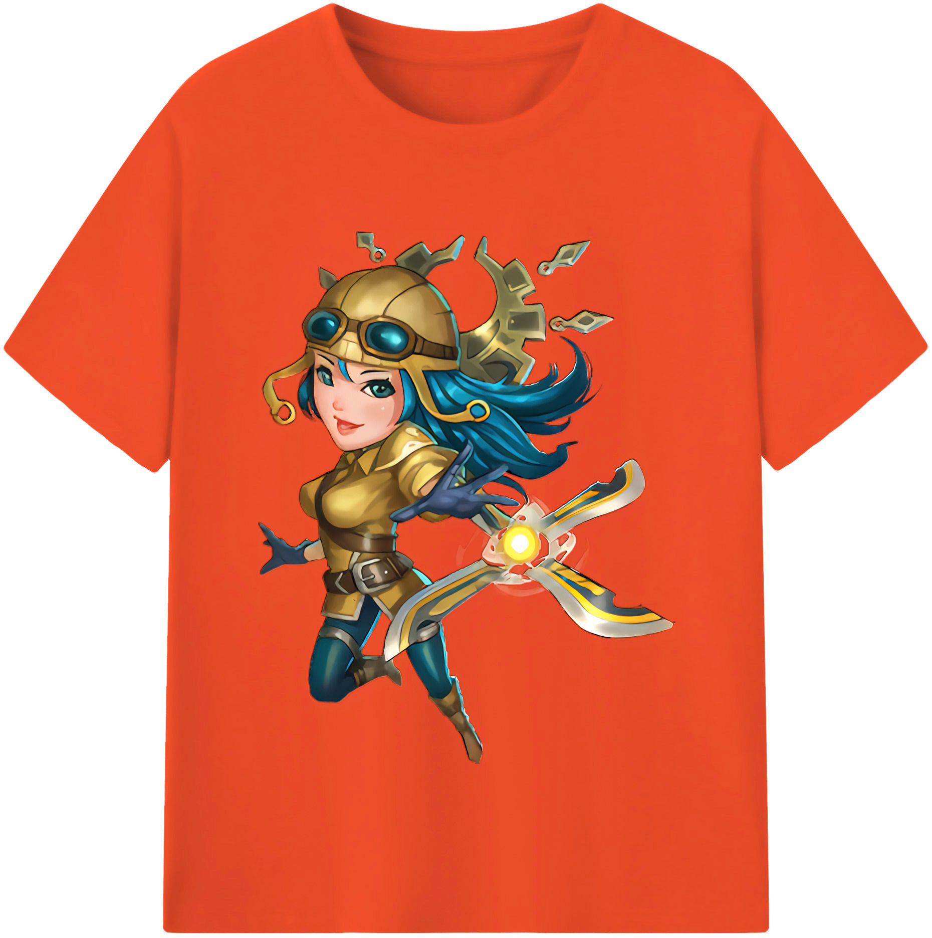 リーグ・オブ・レジェンド League of Legends LOL 綿100％半袖Tシャツ（フロントプリント）