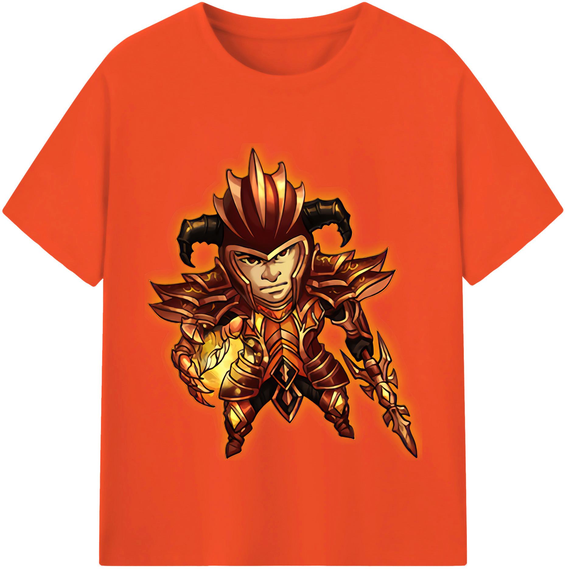 リーグ・オブ・レジェンド League of Legends LOL 綿100％半袖Tシャツ（フロントプリント）