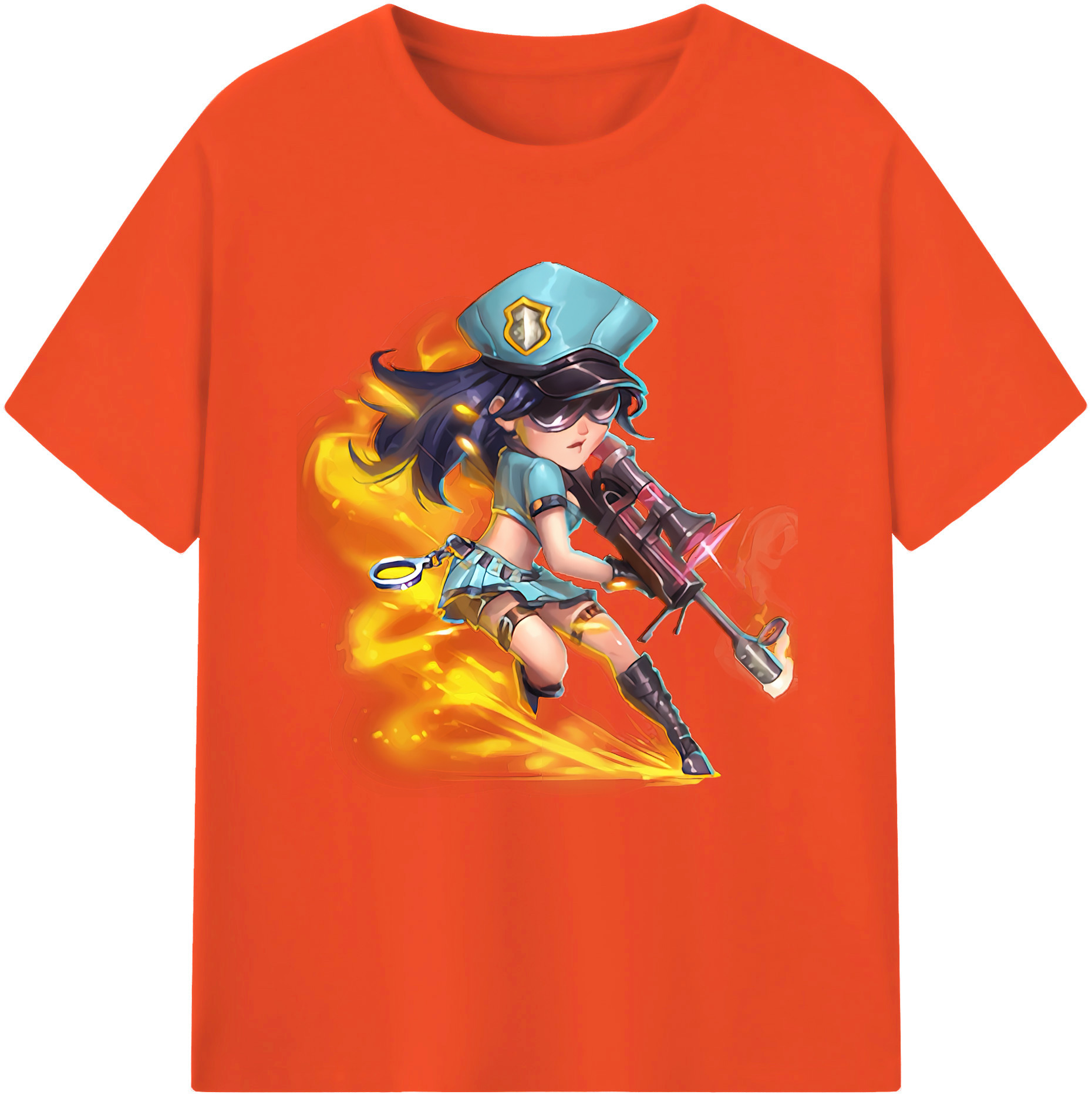 リーグ・オブ・レジェンド League of Legends LOL 綿100％半袖Tシャツ（フロントプリント）