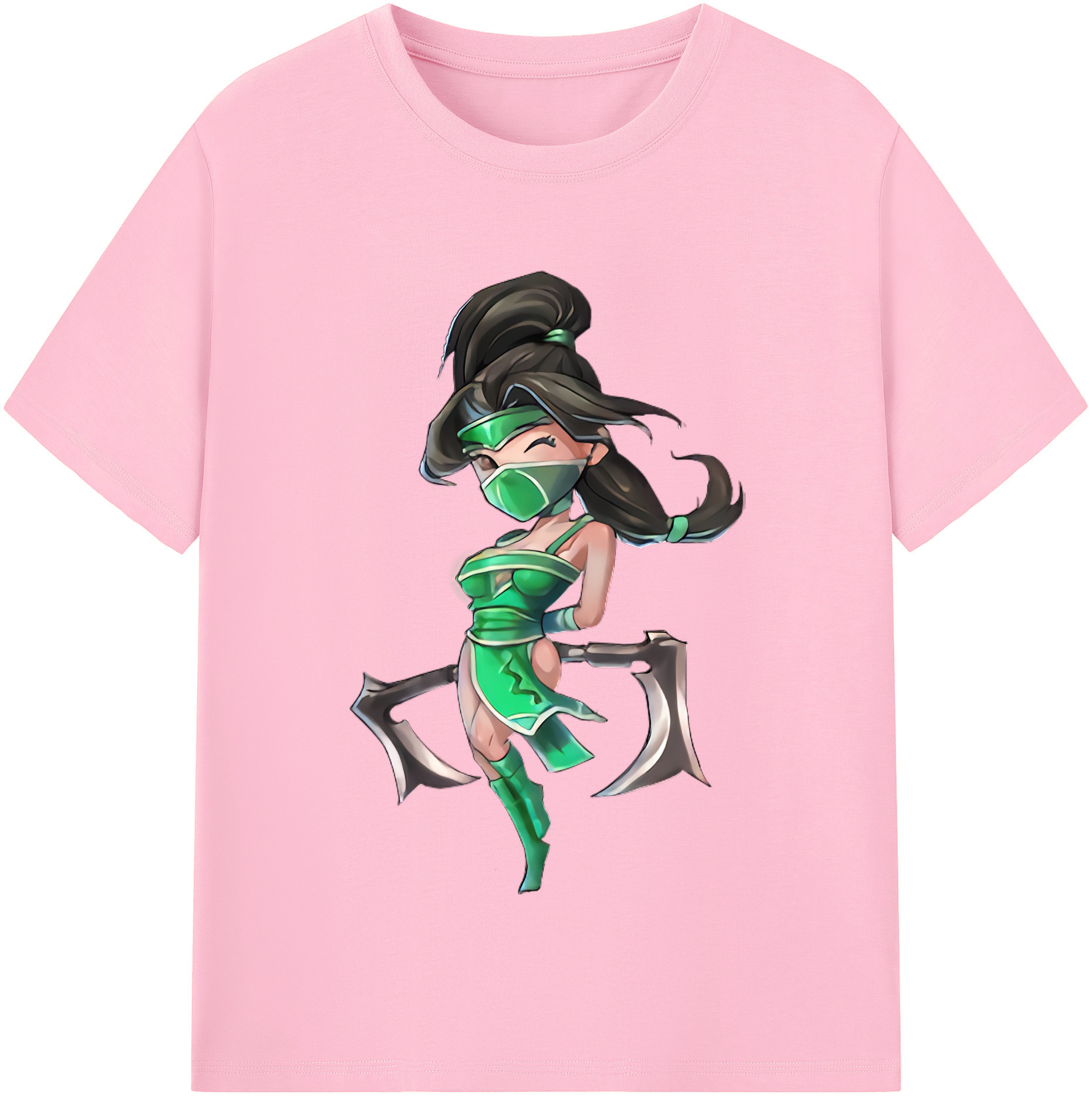 リーグ・オブ・レジェンド League of Legends LOL 綿100％半袖Tシャツ（フロントプリント）