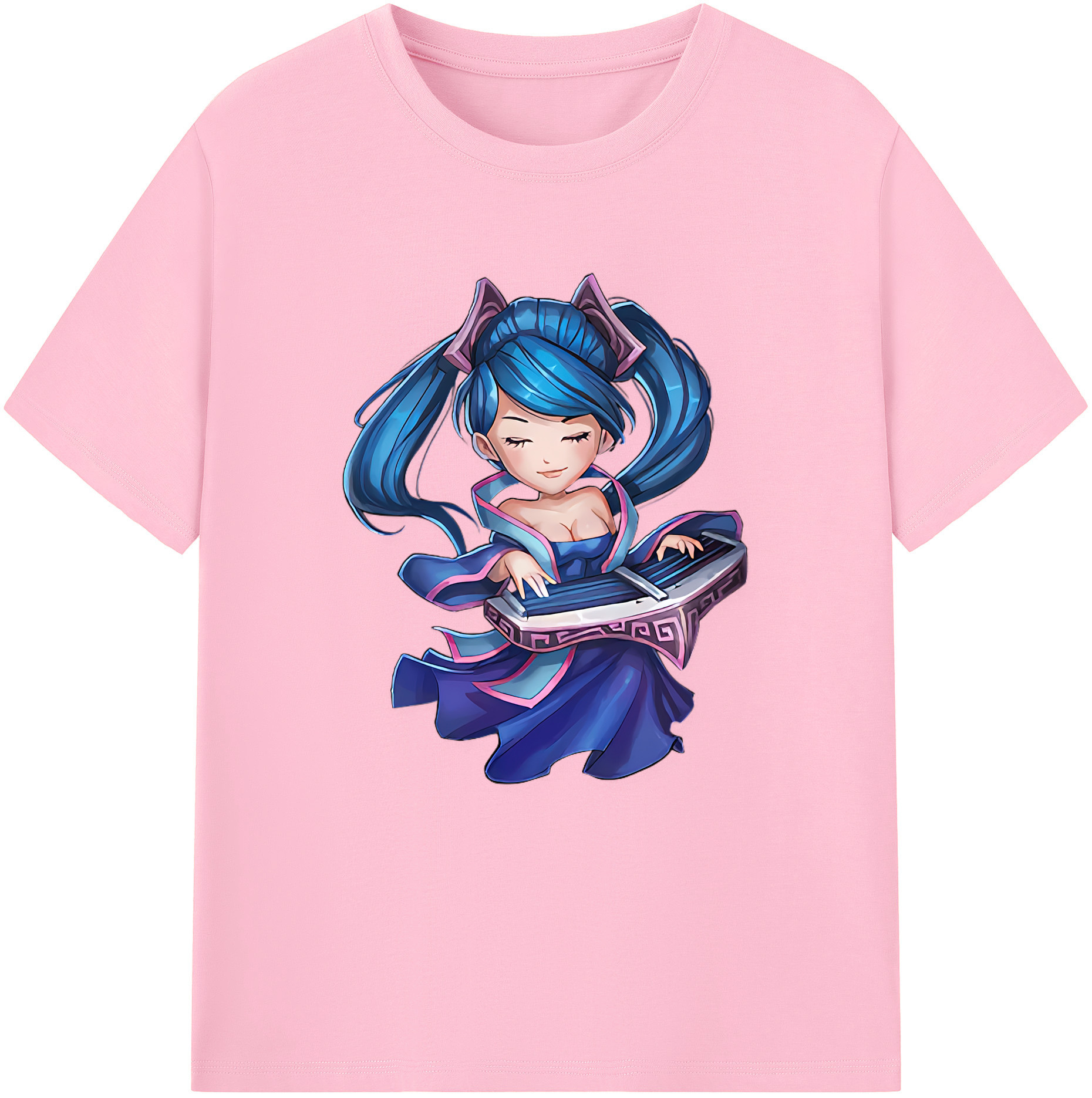 リーグ・オブ・レジェンド League of Legends LOL 綿100％半袖Tシャツ（フロントプリント）