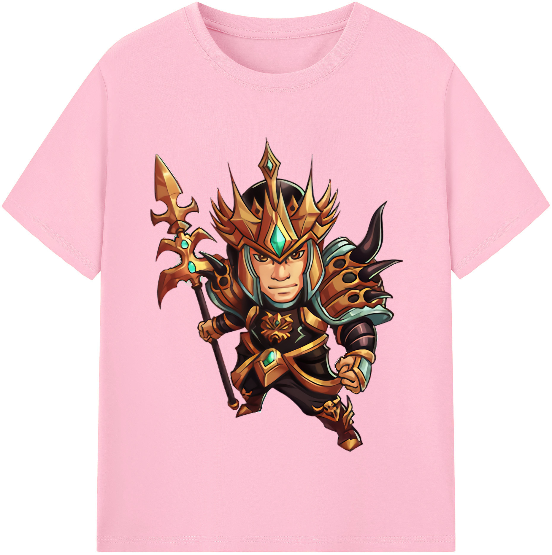 リーグ・オブ・レジェンド League of Legends LOL 綿100％半袖Tシャツ（フロントプリント）