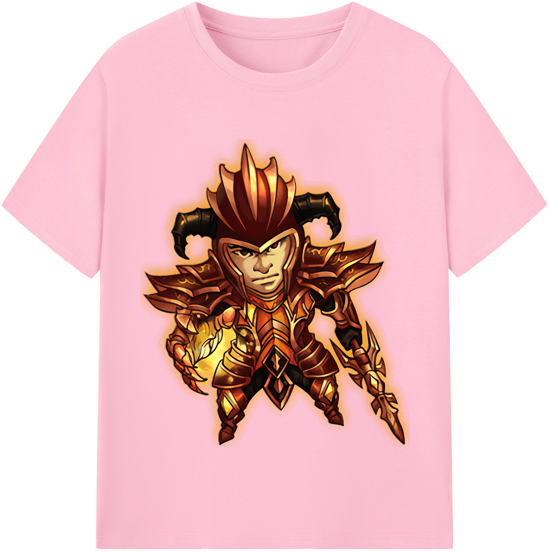 リーグ・オブ・レジェンド League of Legends LOL 綿100％半袖Tシャツ（フロントプリント）